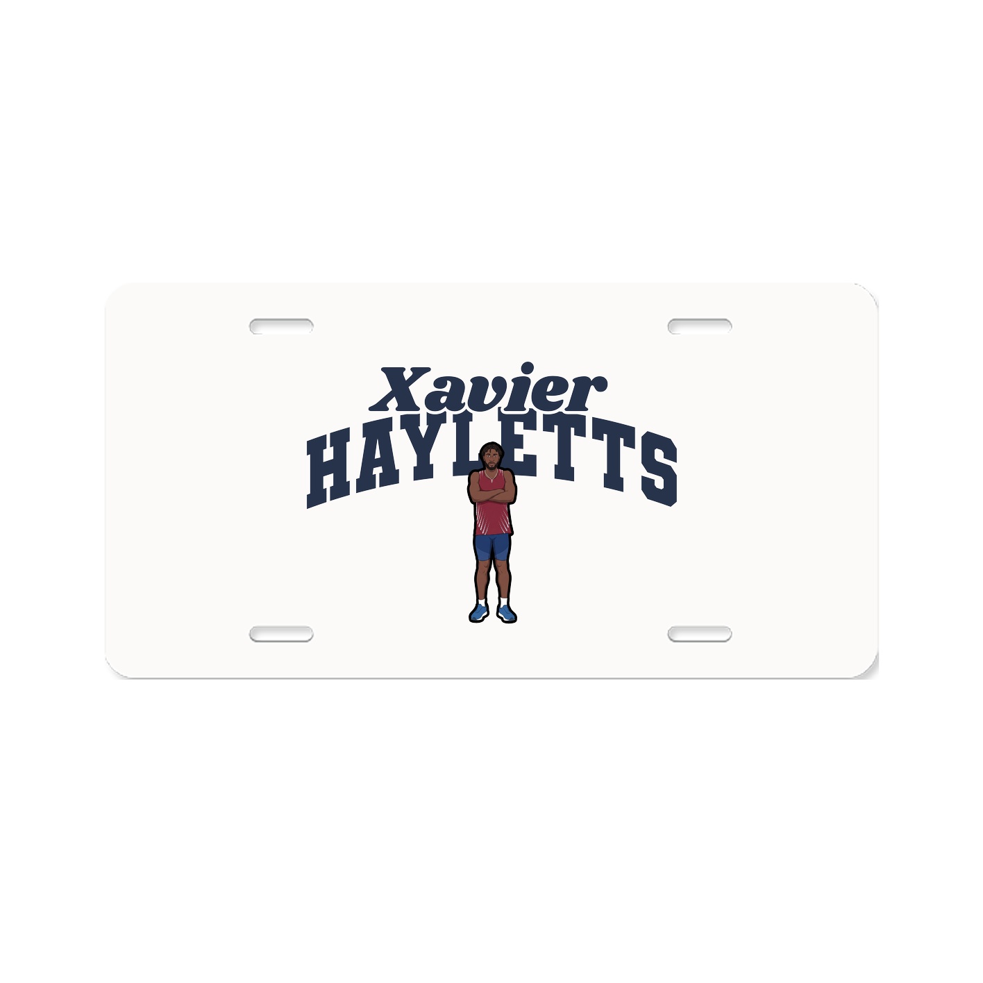 License Plate — Signature Arch in Classic