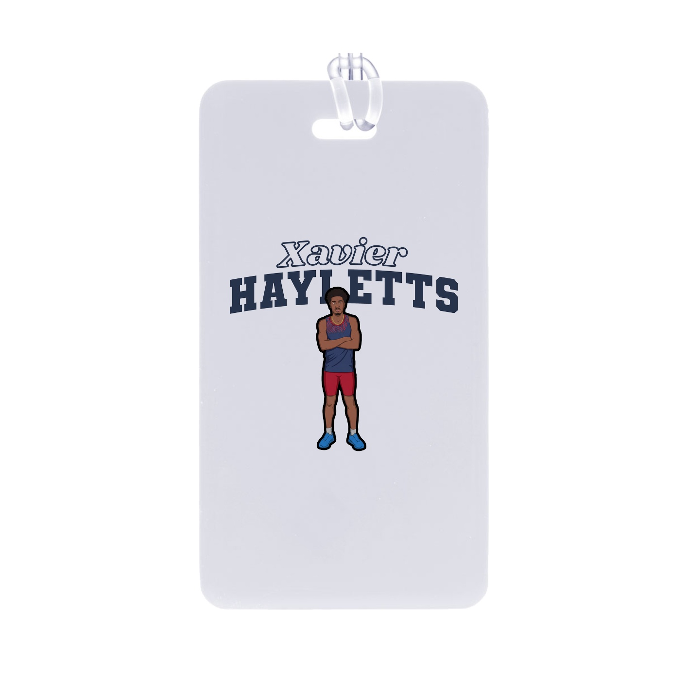 Bag Tag — Name Arch in Classic