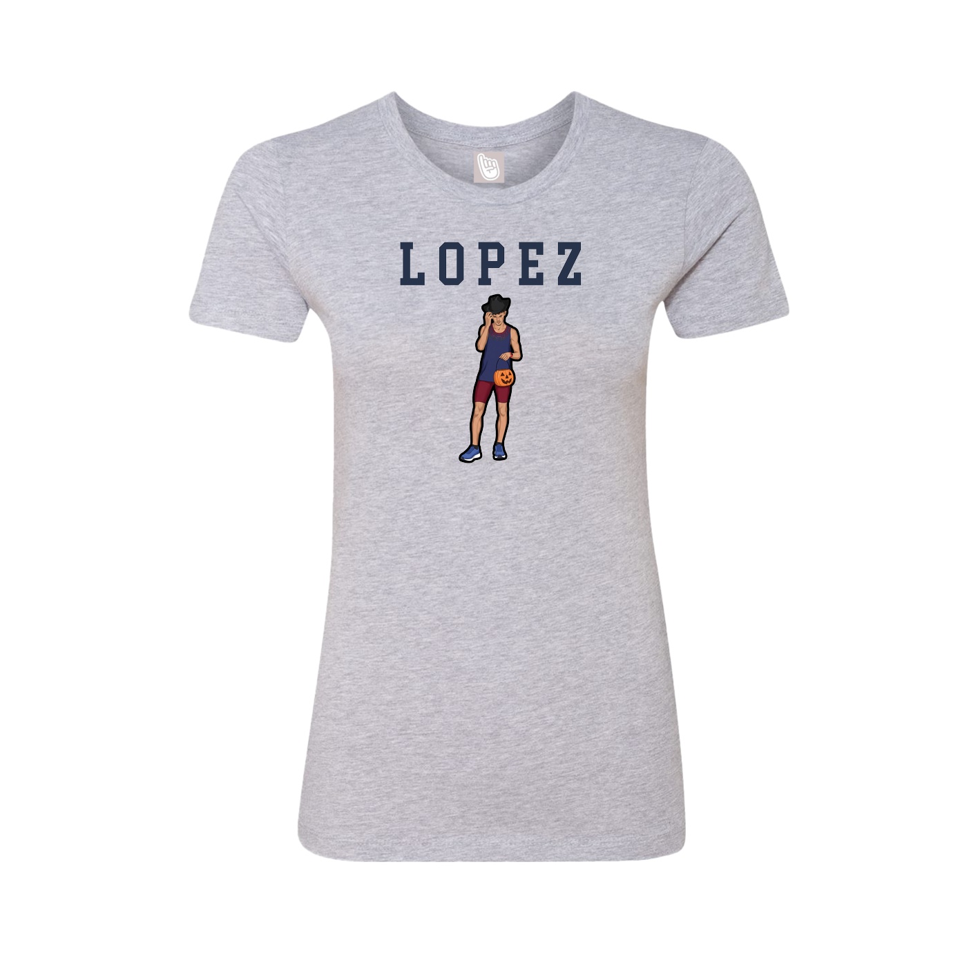 Fitted Women's Tee — Shirsey in Grey