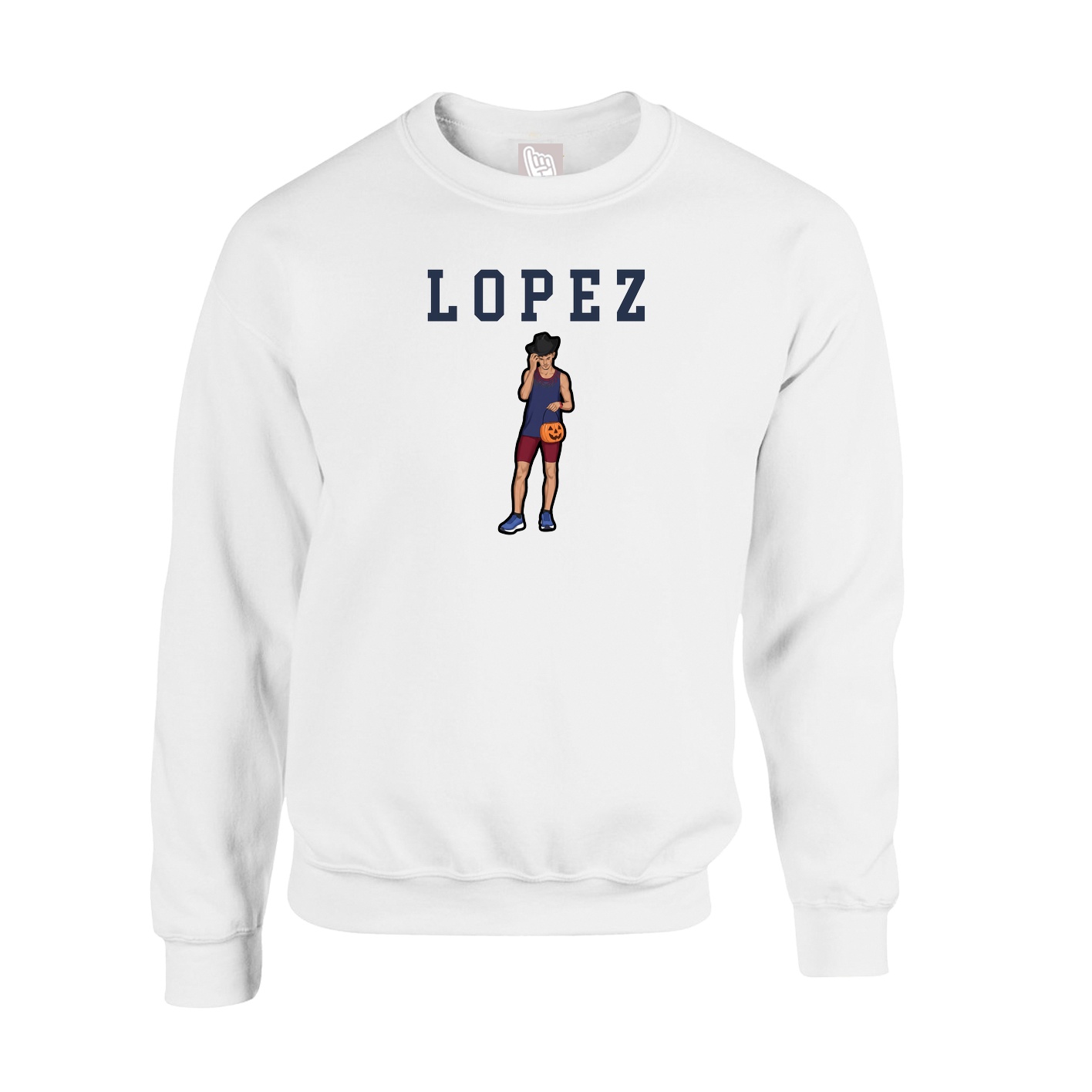 Fleece Crew — Shirsey in White