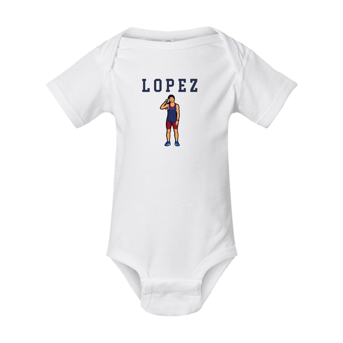 Baby Onesie — Shirsey in White
