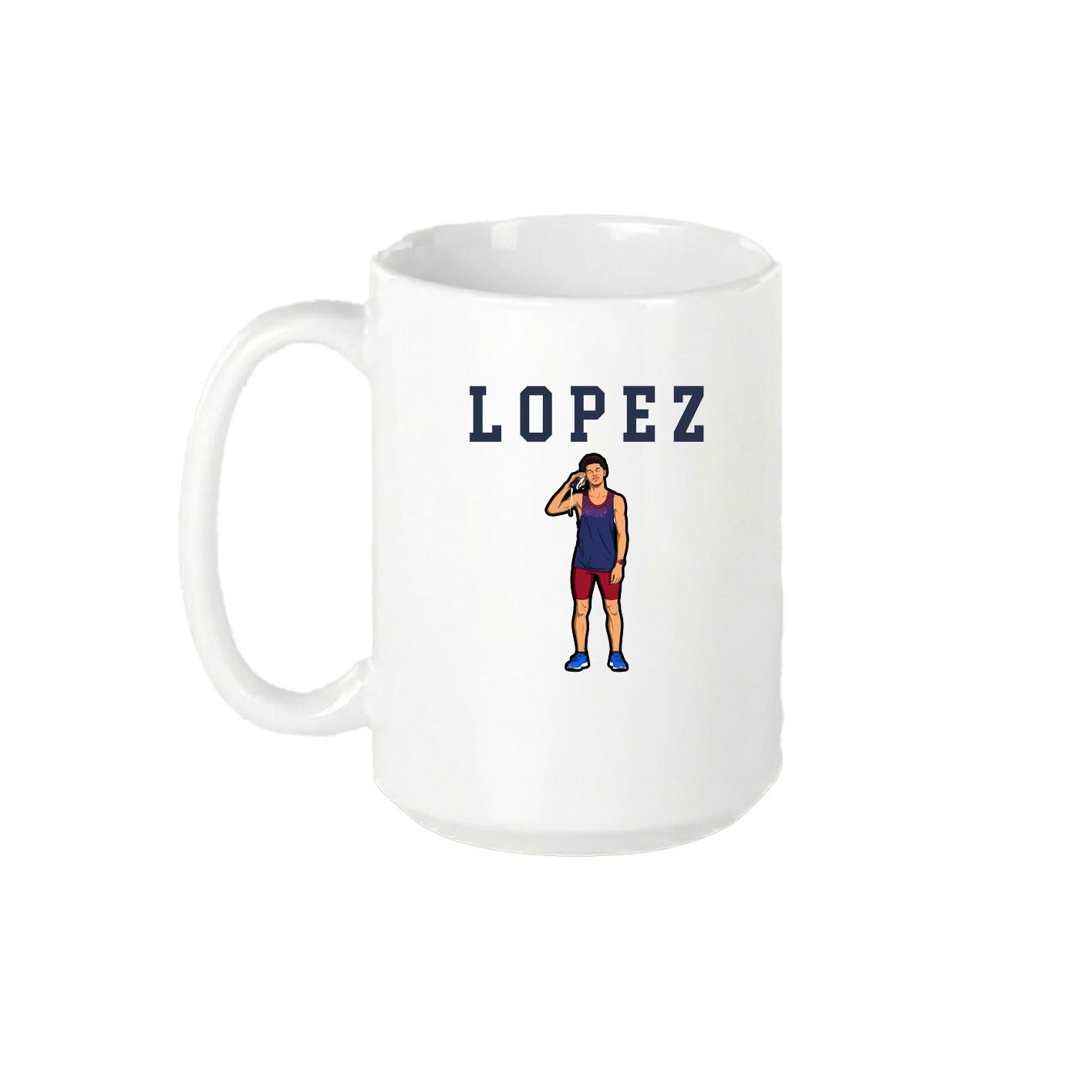 15oz Coffee Mug — Shirsey in White