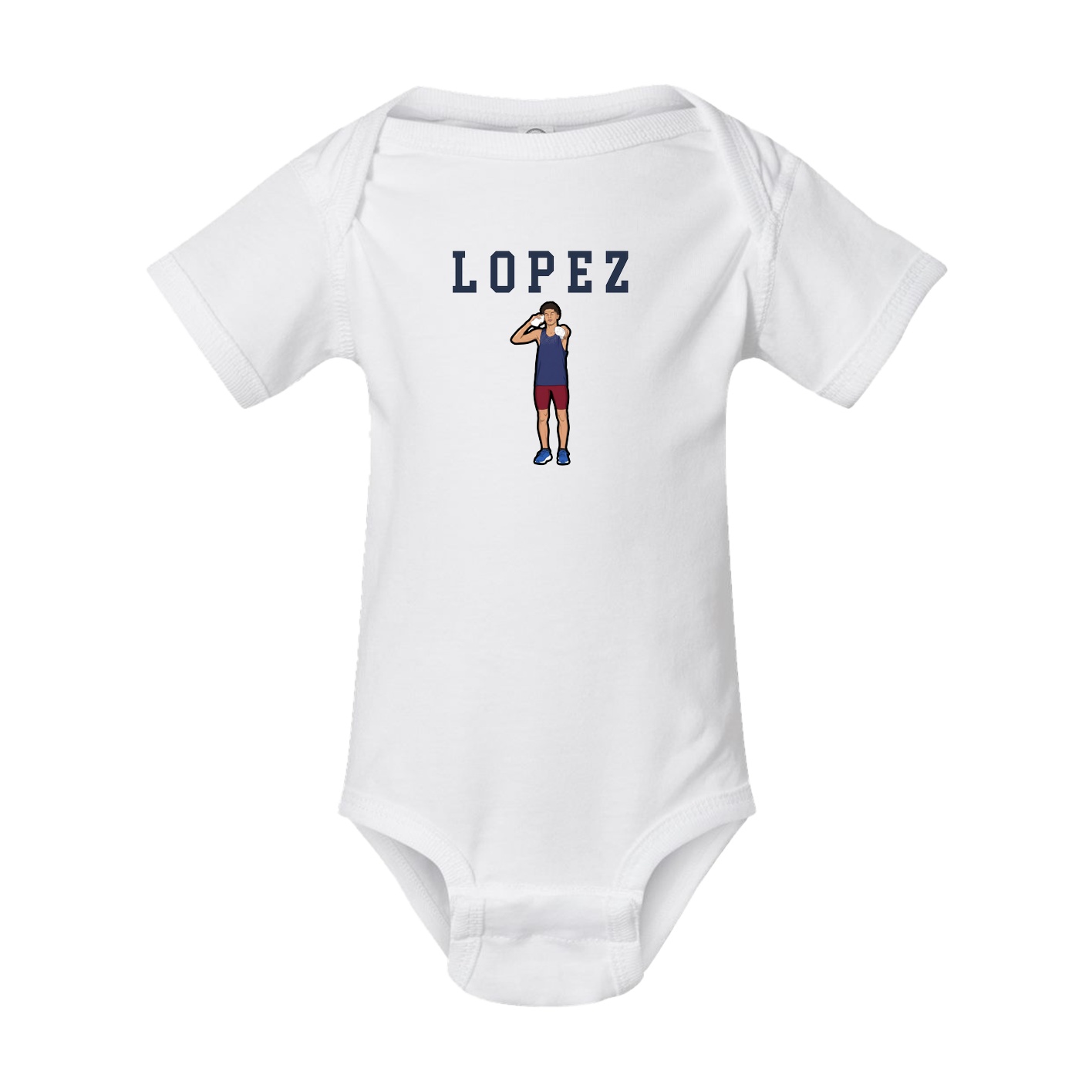 Baby Onesie — Shirsey in White