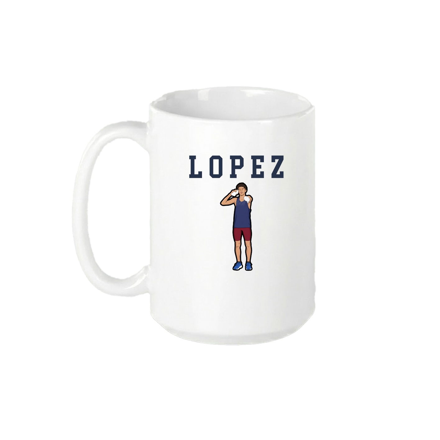 15oz Coffee Mug — Shirsey in White