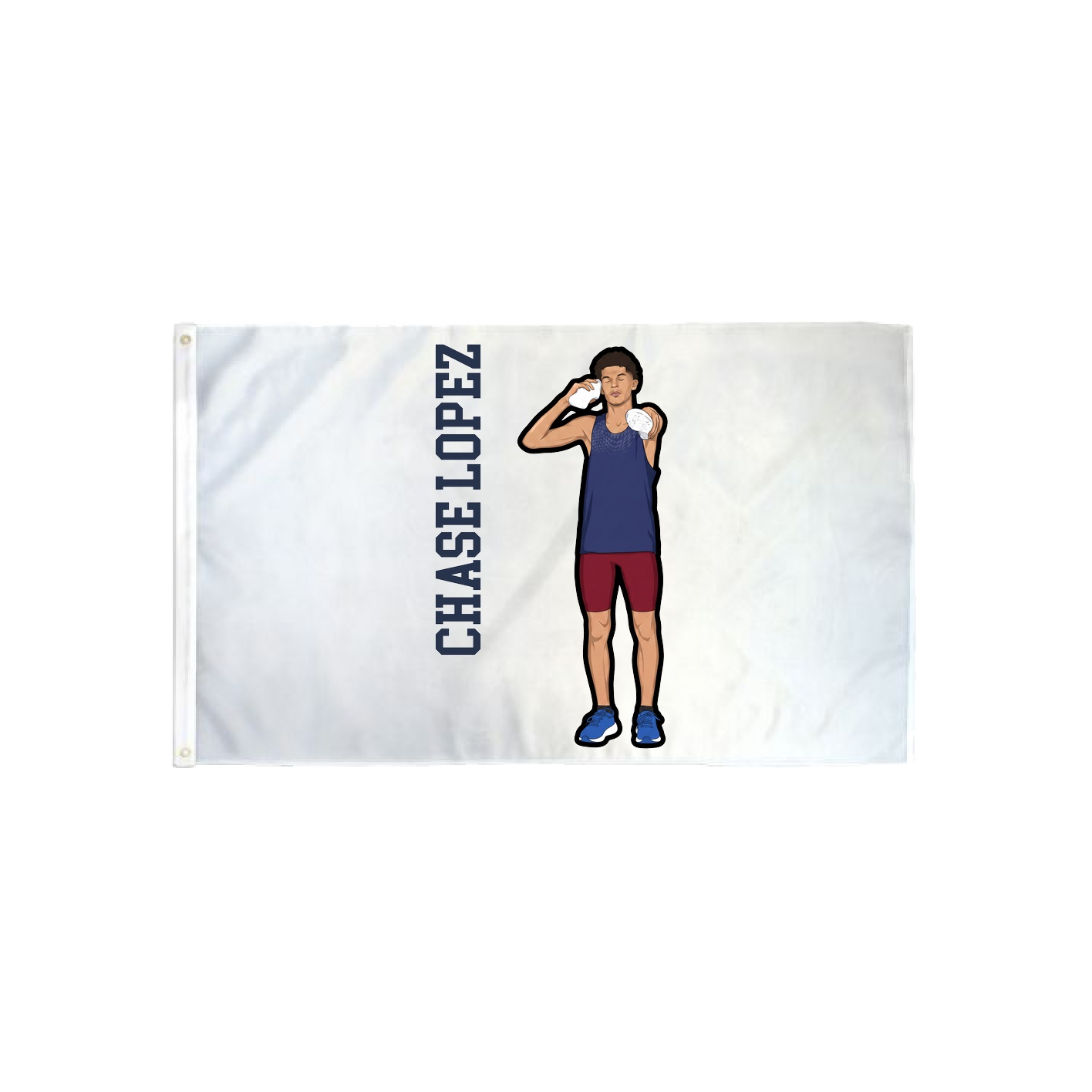 3x5 Flag — Name Vertical in Classic