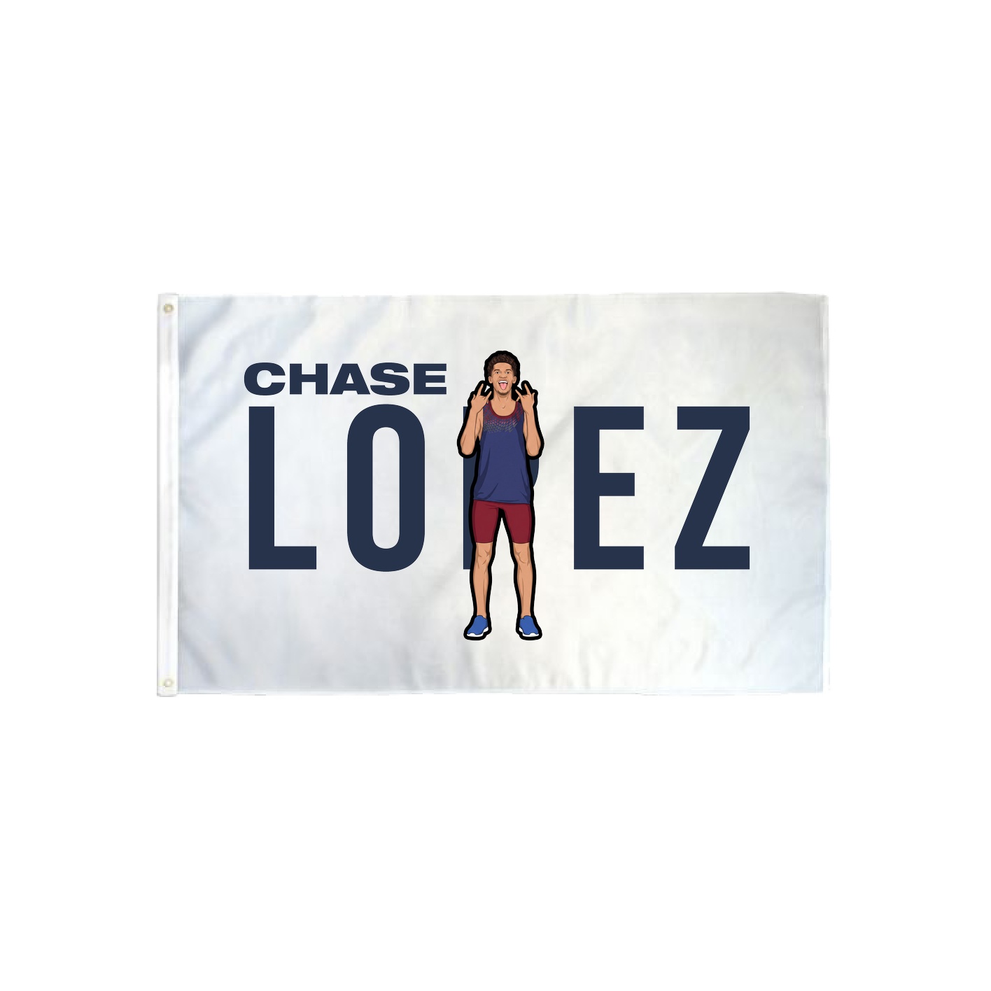 3x5 Flag — Player Name in Classic