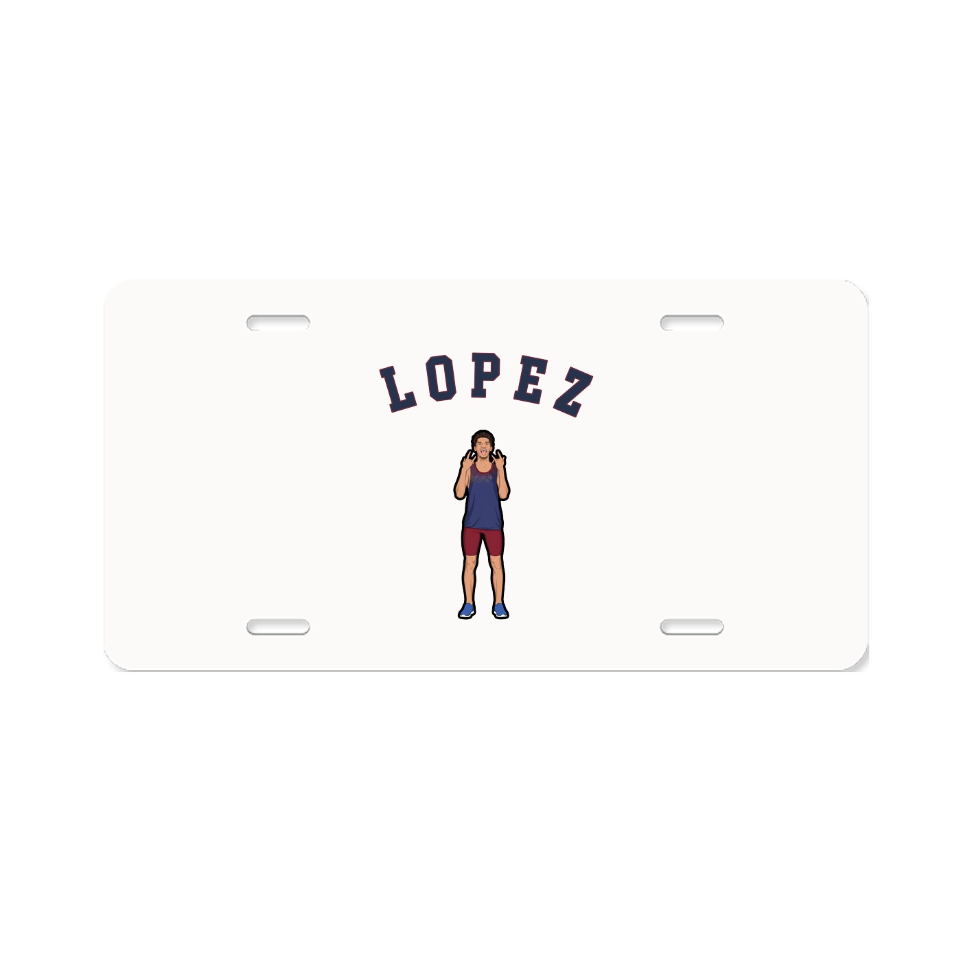 License Plate — Shirsey Arch in Classic
