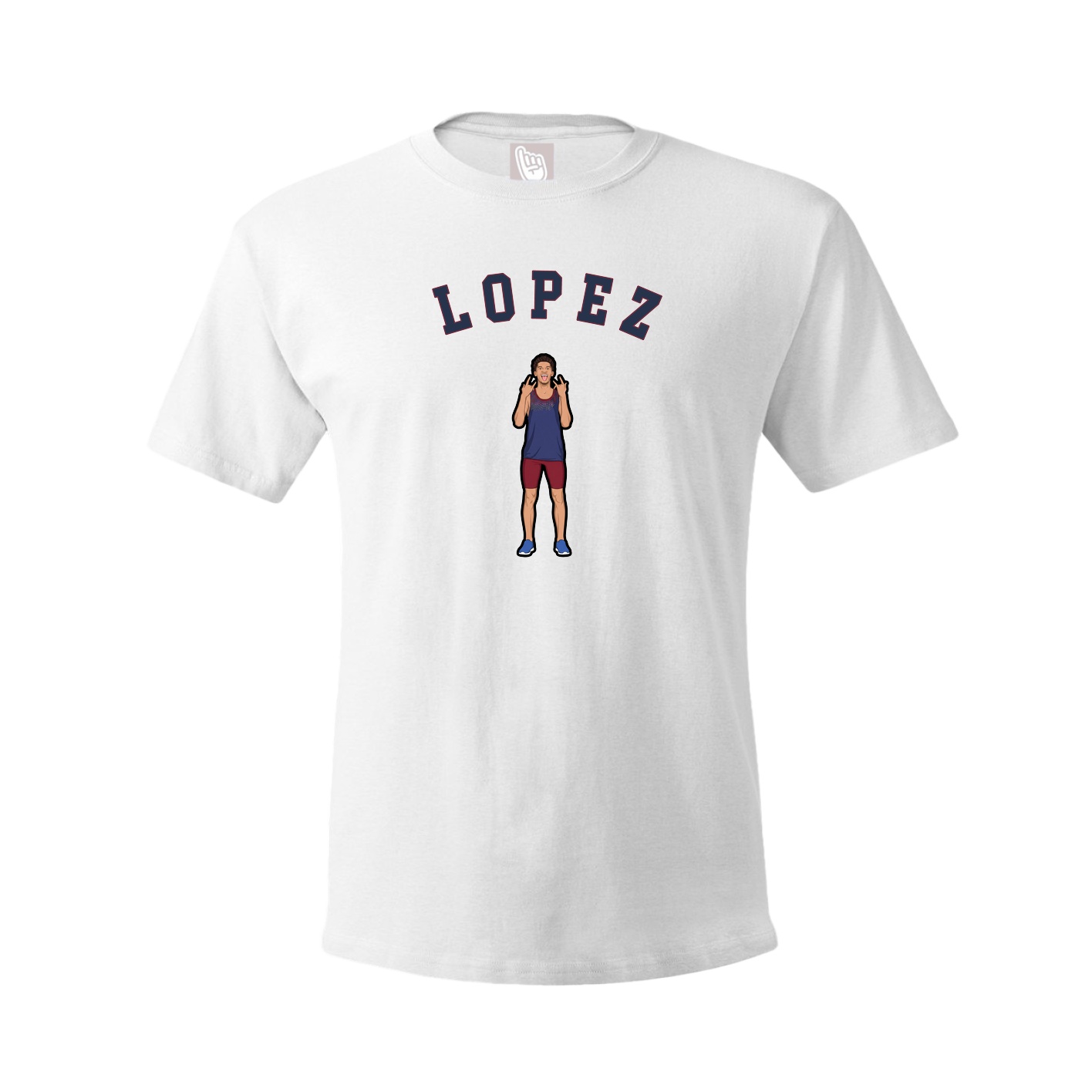 Tee — Shirsey Arch in White