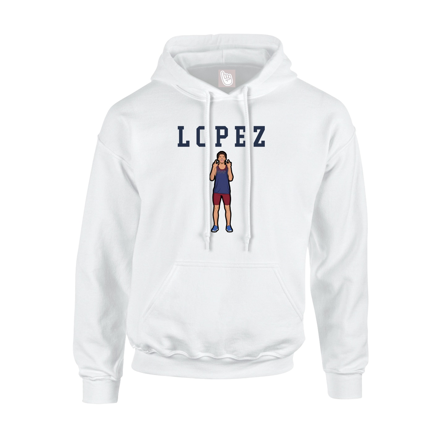 Youth Hoodie — Shirsey in White