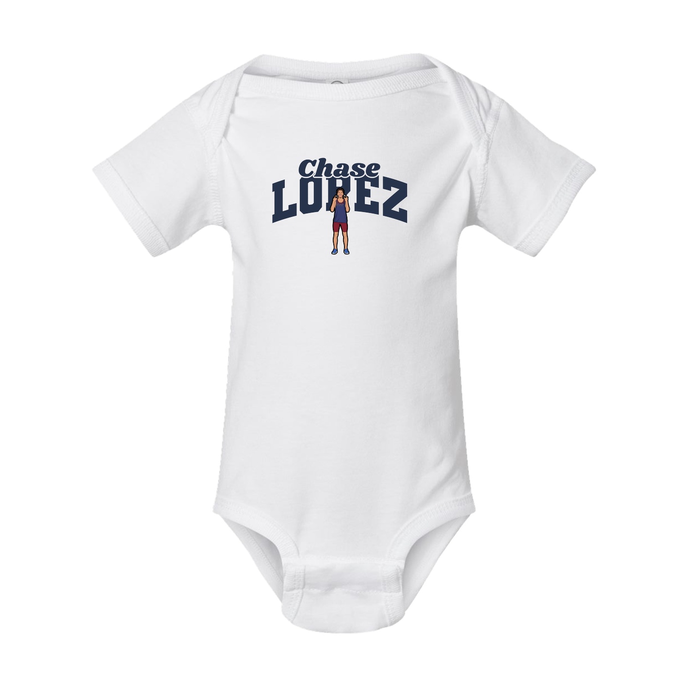 Baby Onesie — Signature Arch in White