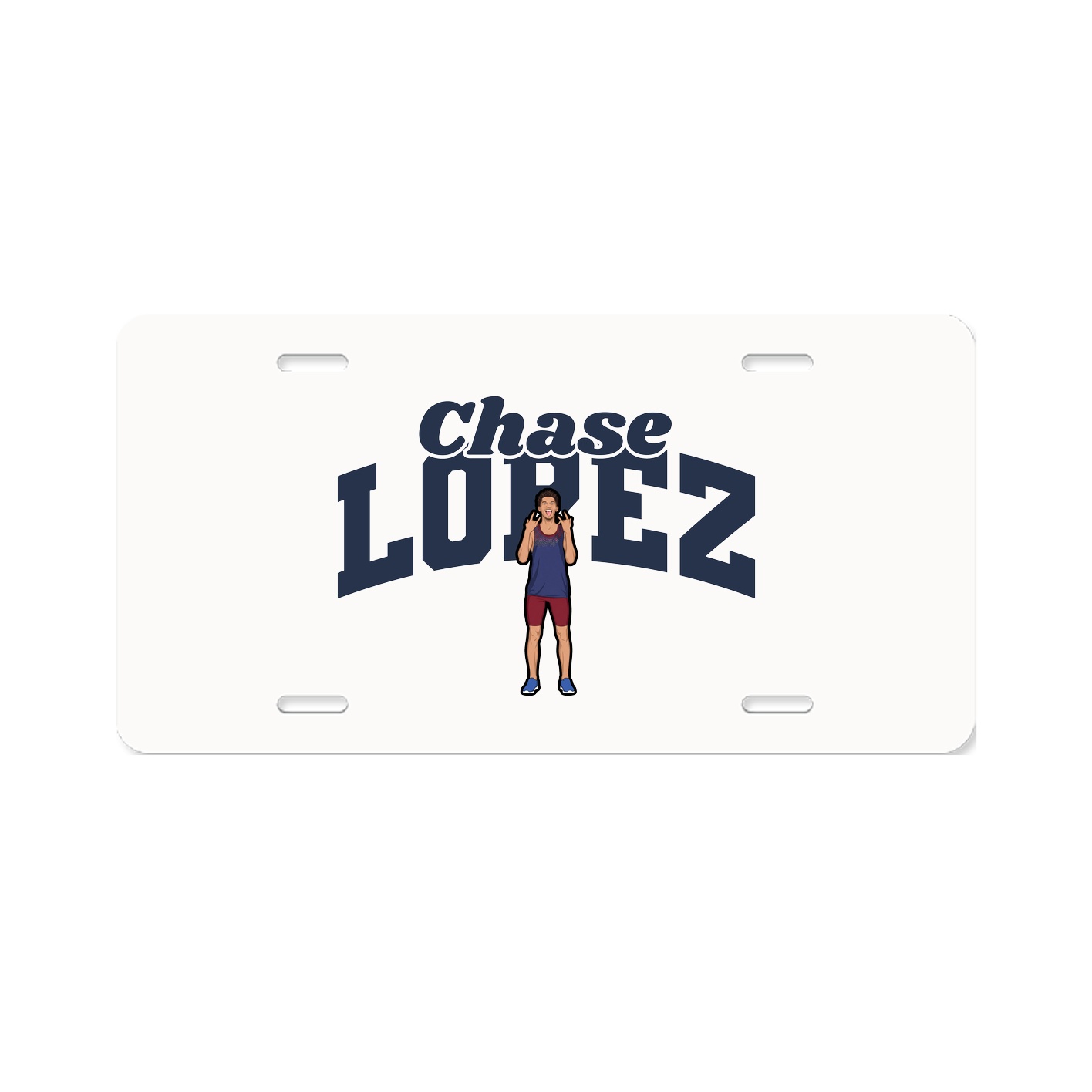 License Plate — Signature Arch in Classic