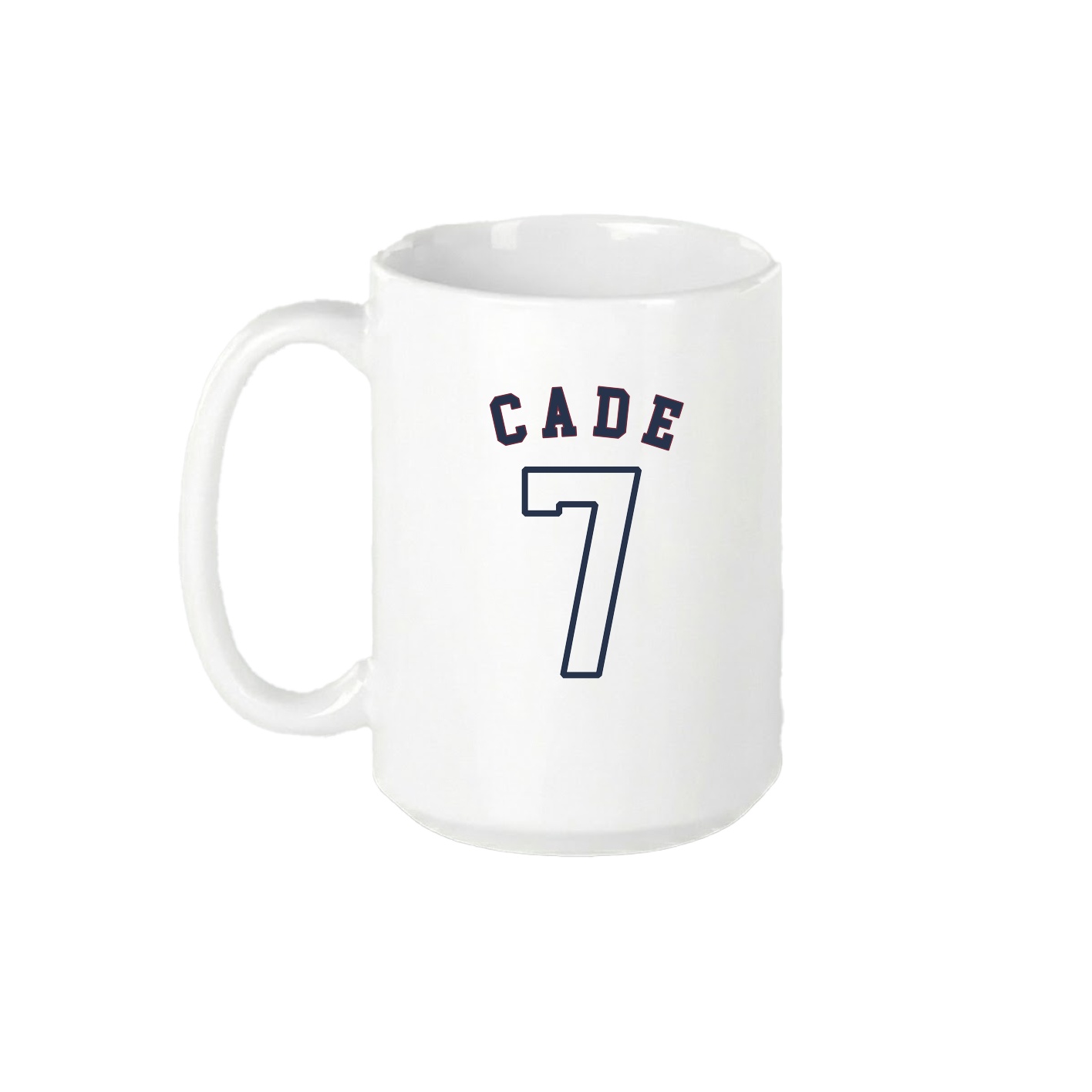 15oz Coffee Mug — Shirsey Arch in White