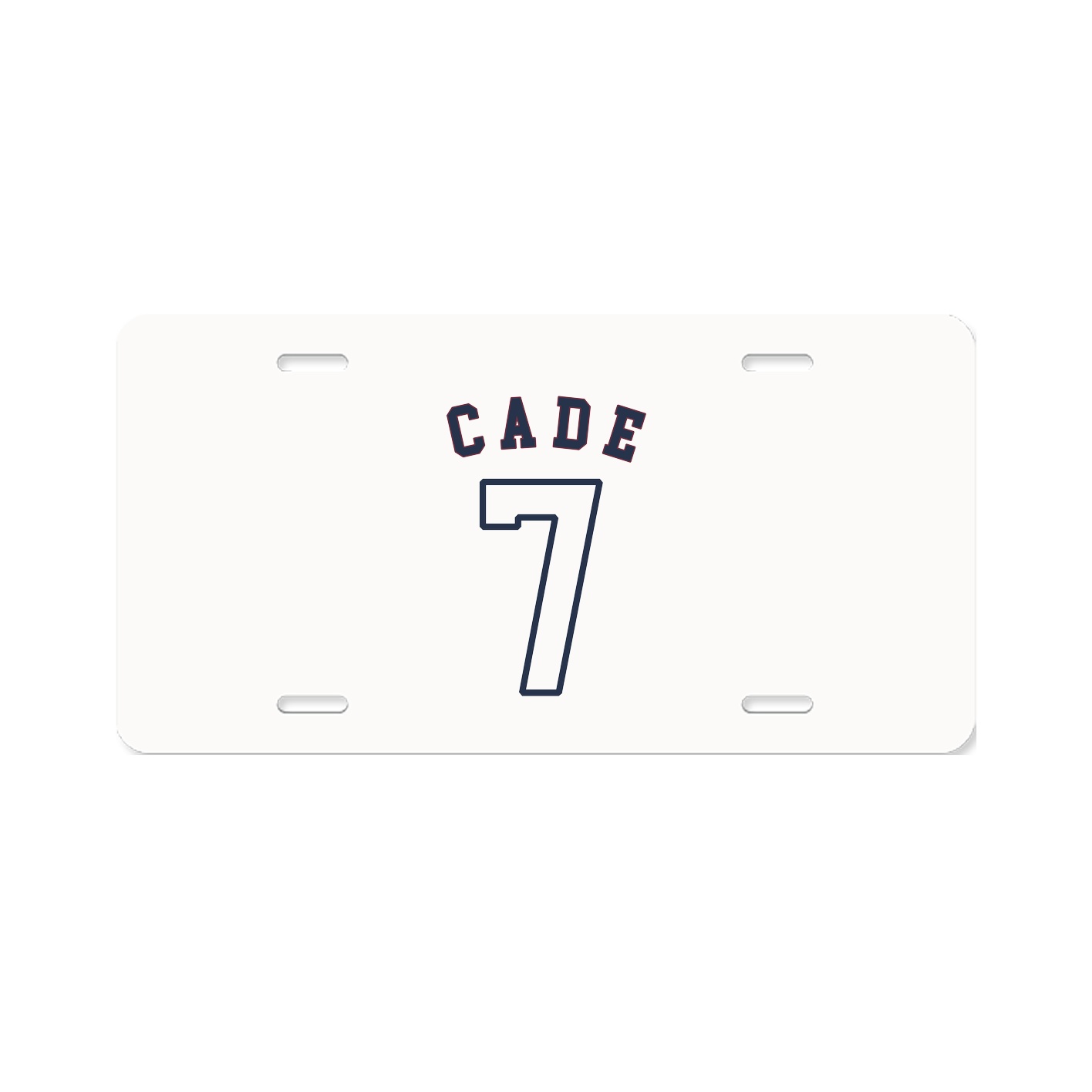 License Plate — Shirsey Arch in Classic
