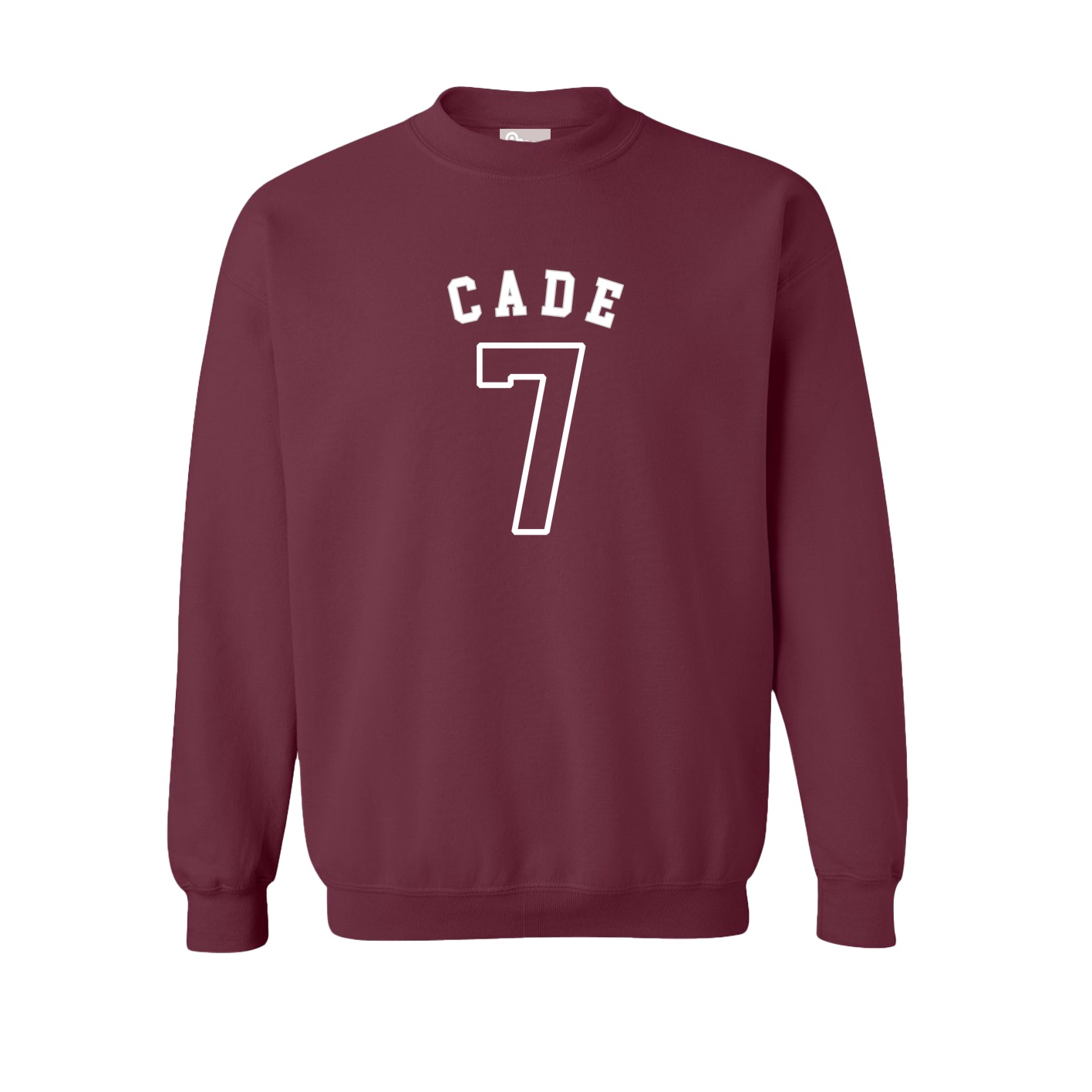 Fleece Crew — Shirsey Arch in Maroon