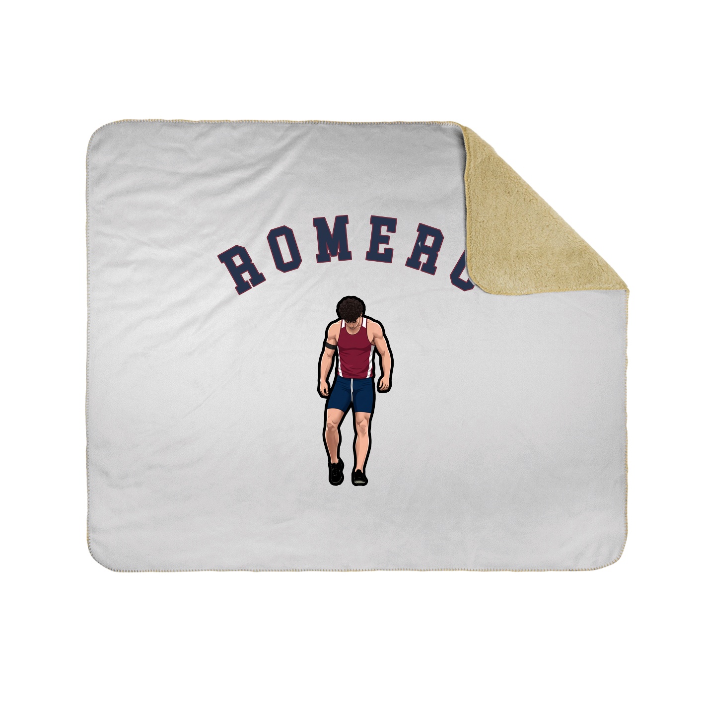 50x60 Sherpa Lined Throw Blanket