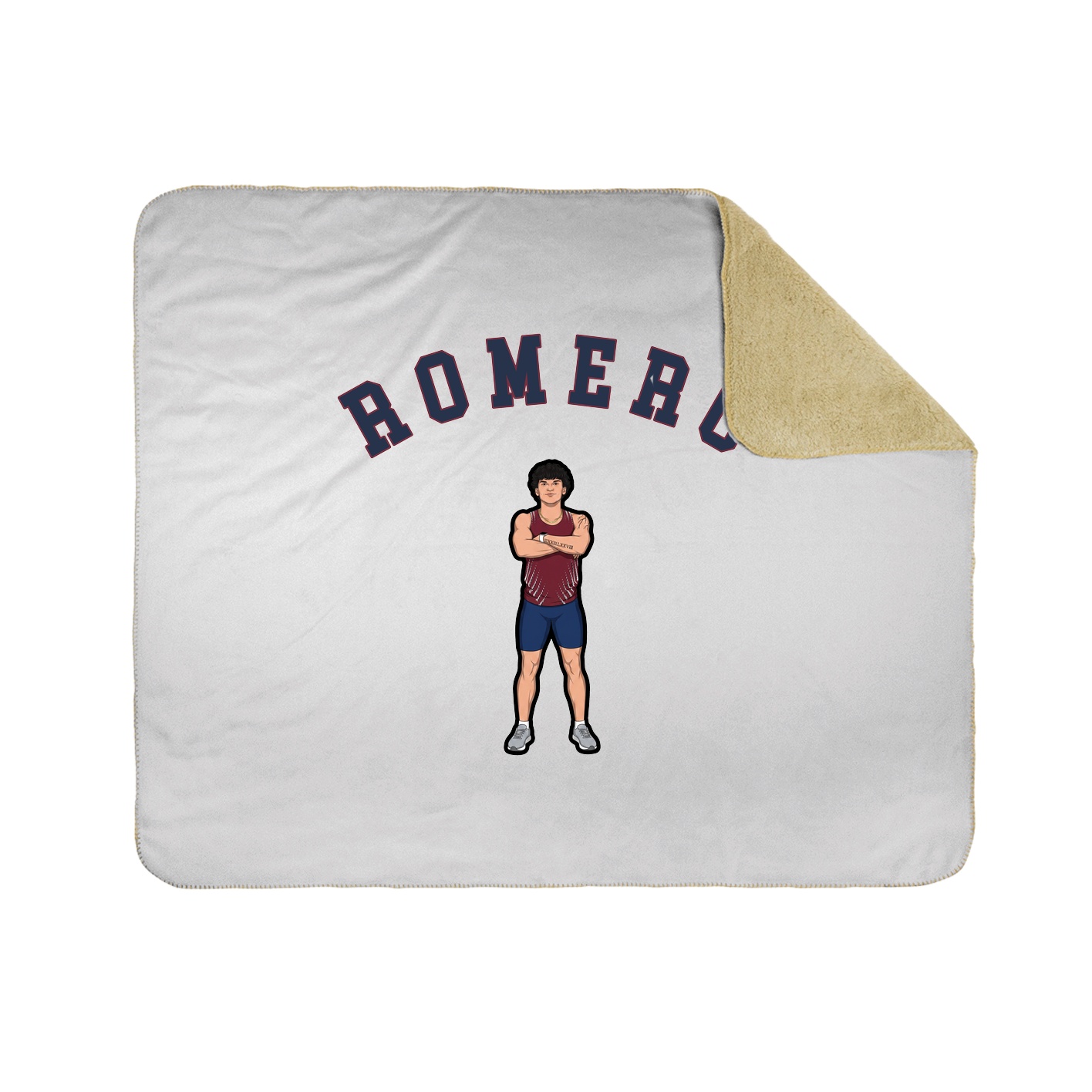 50x60 Sherpa Lined Throw Blanket