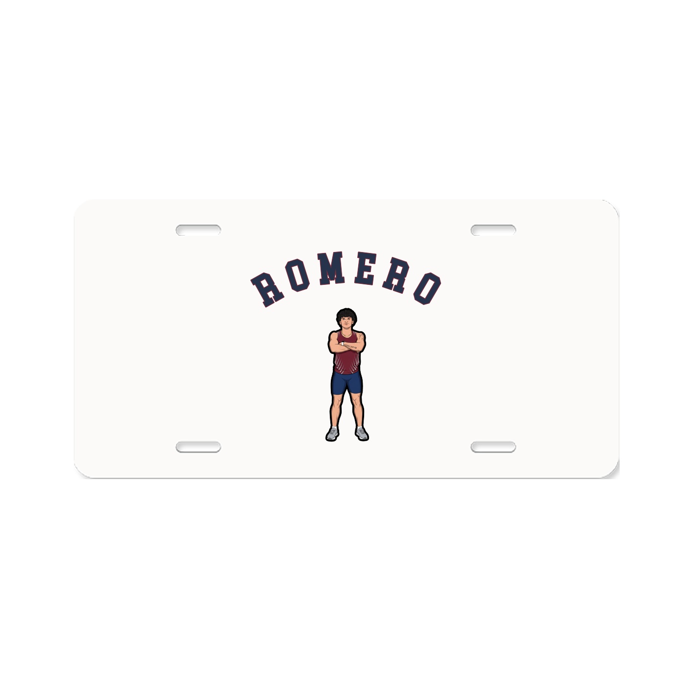 Aluminum License Plate