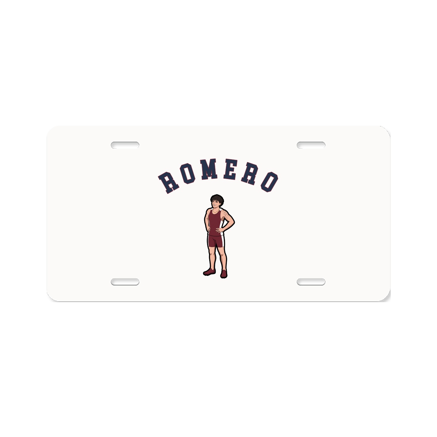 Aluminum License Plate