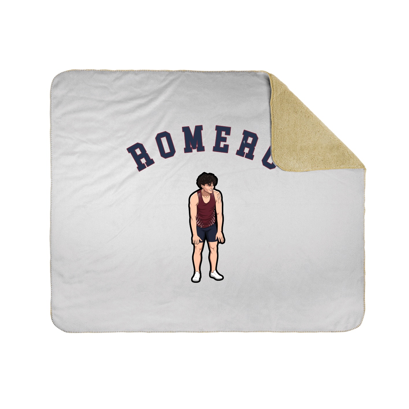 50x60 Sherpa Lined Throw Blanket