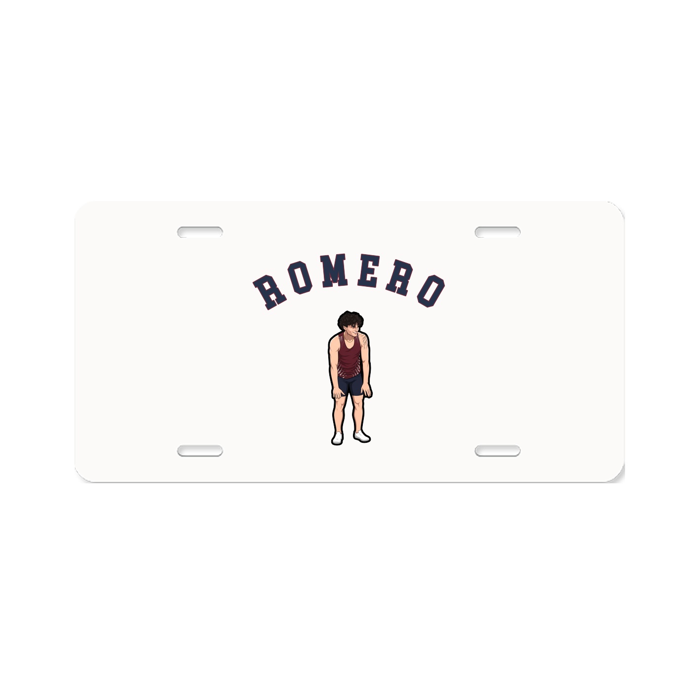 Aluminum License Plate