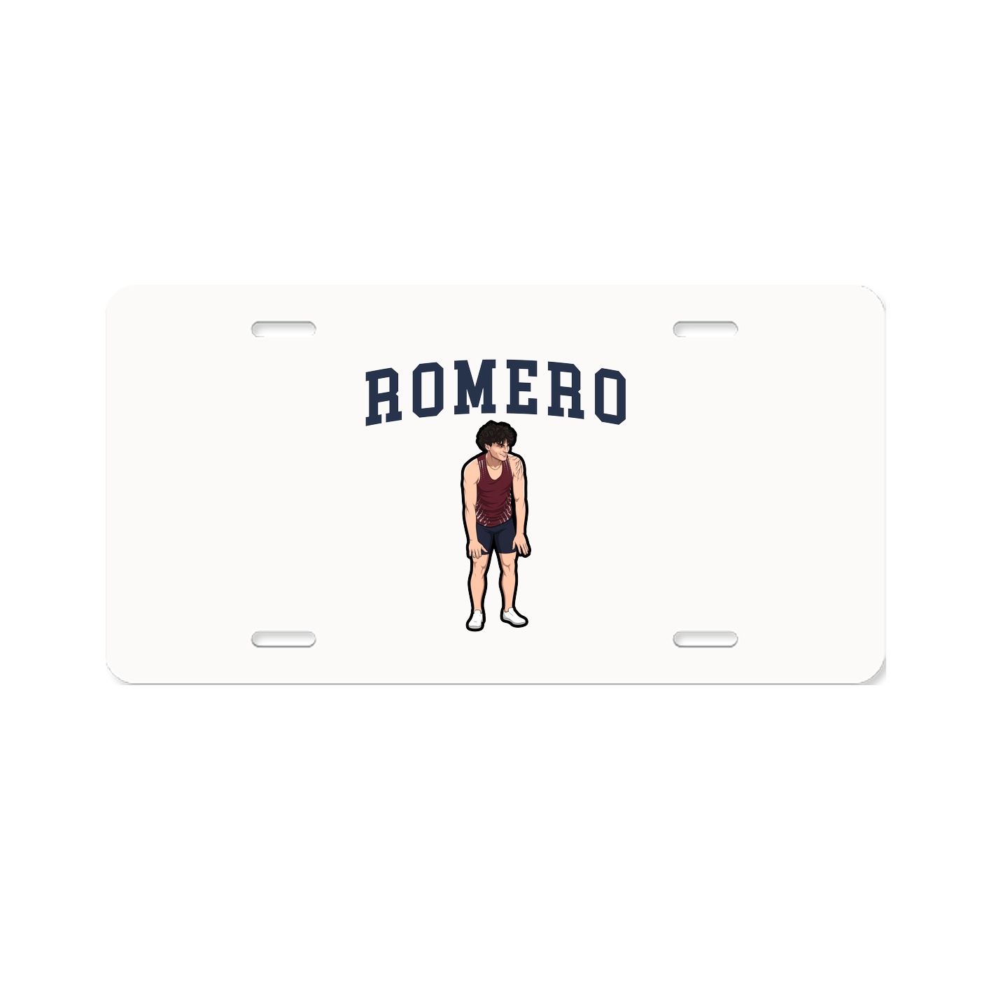 Aluminum License Plate