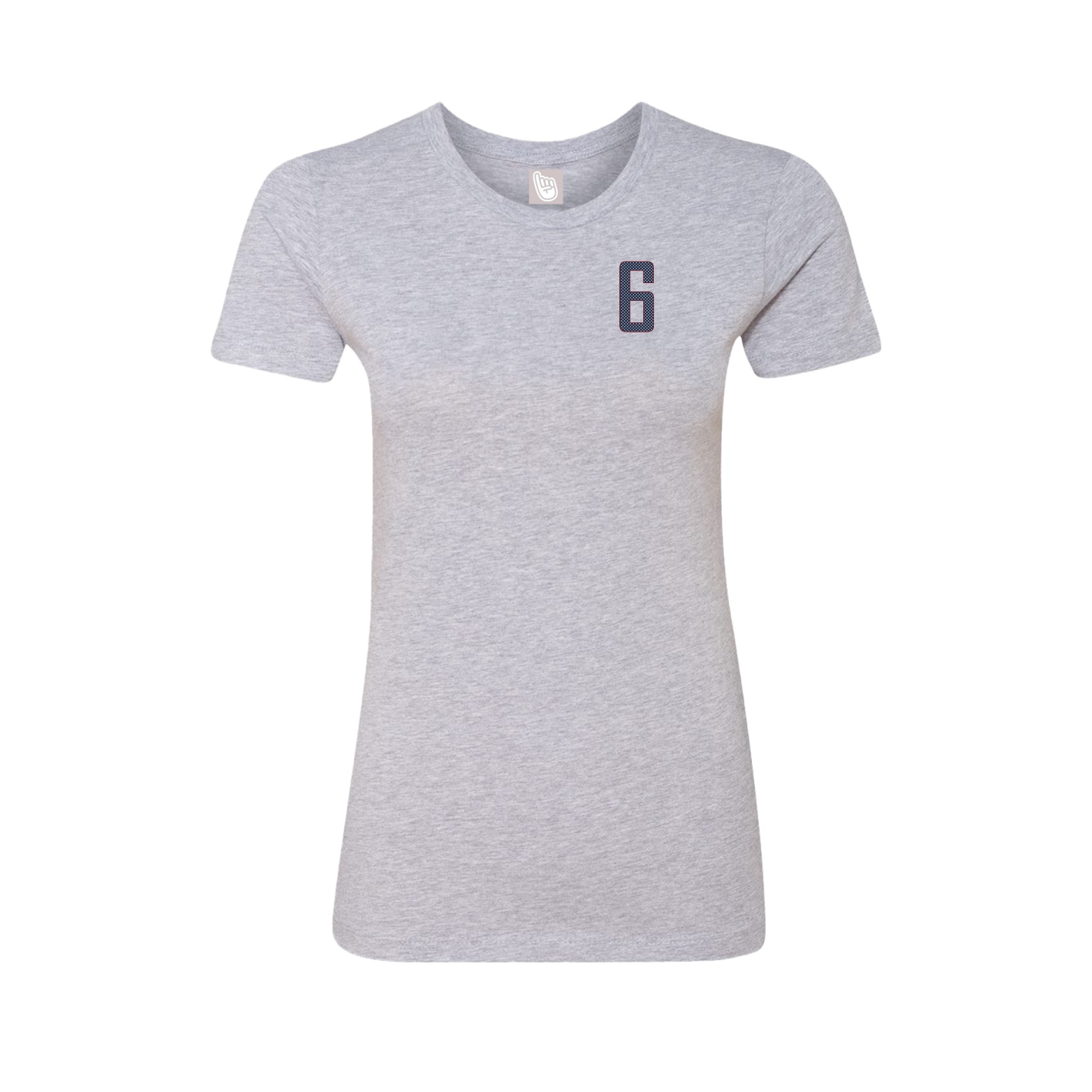 Womens Tee — Front Shirsy in Grey