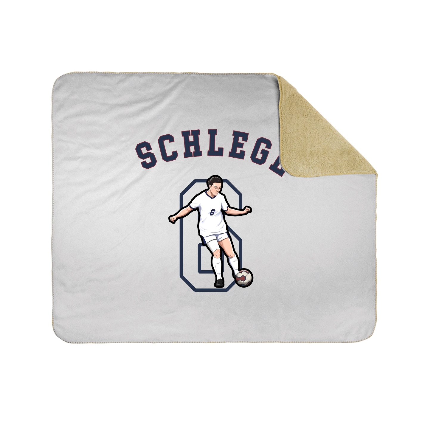 Throw Blanket — Shirsey Arch in White