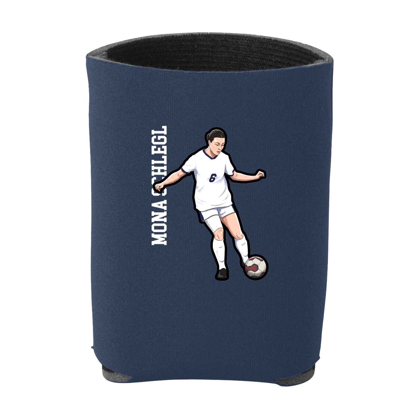Can Holder — Name Vertical in Navy