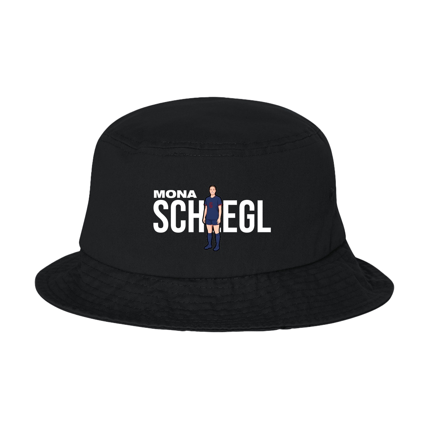 Bucket Cap — Player Name in Black