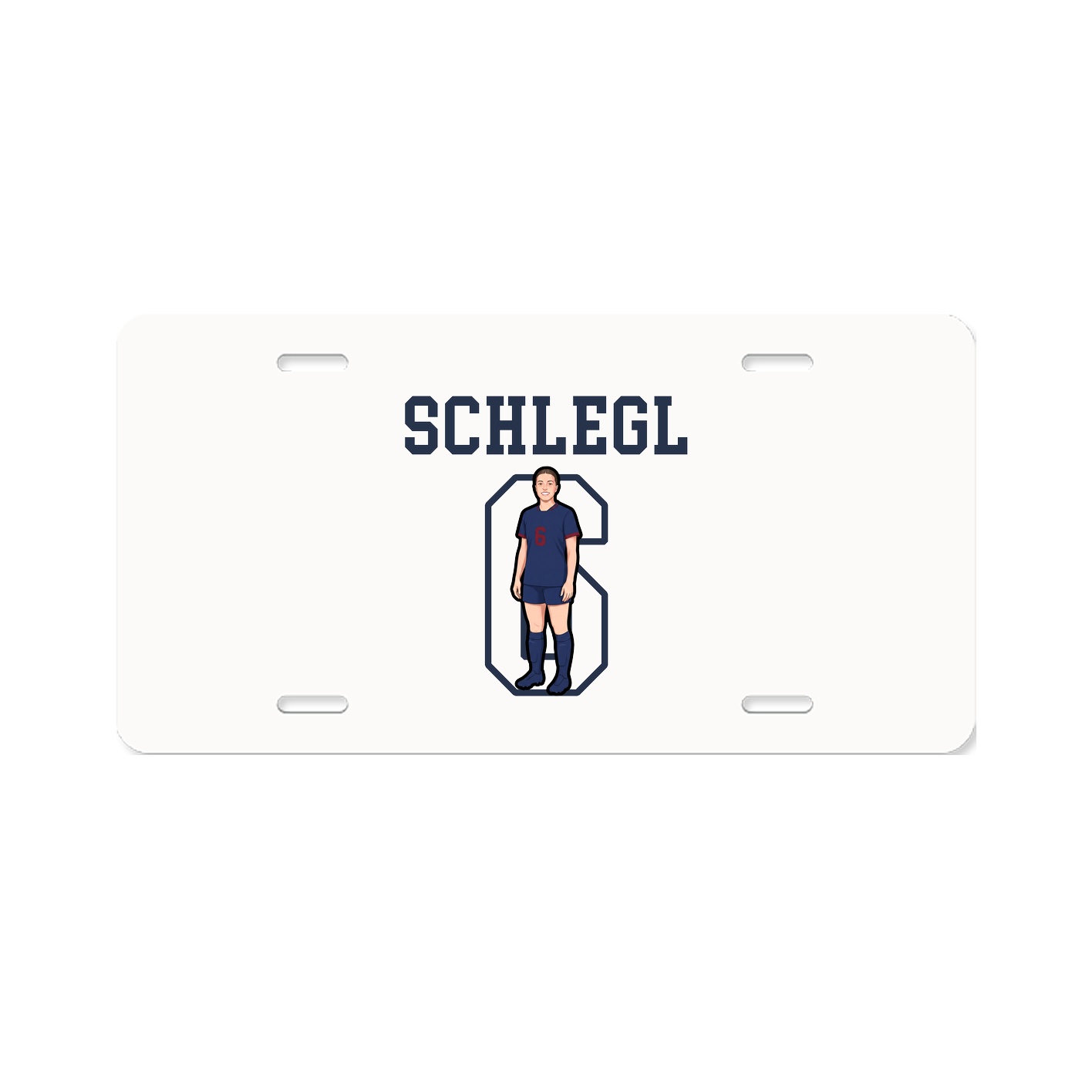 License Plate — Shirsey in Classic