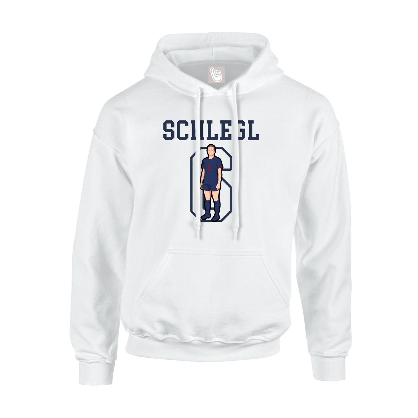 Youth Hoodie — Shirsey in White