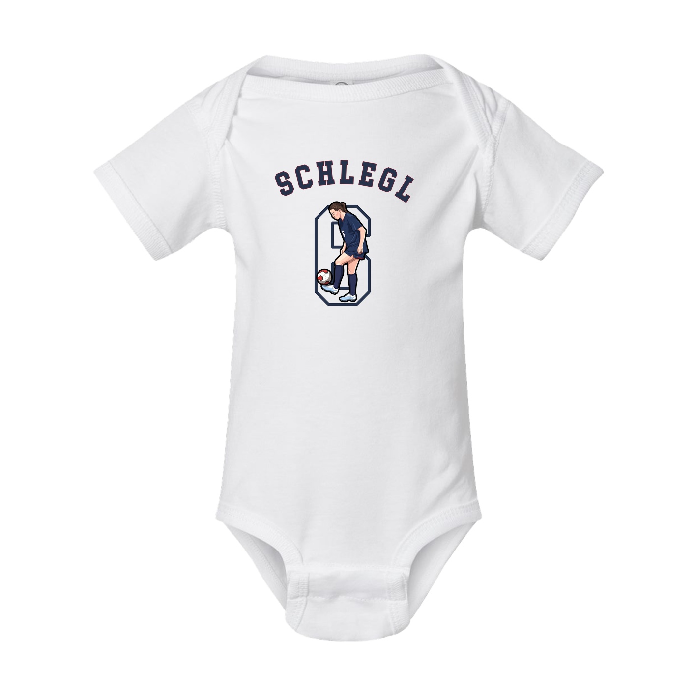 Baby Onesie — Shirsey Arch in White