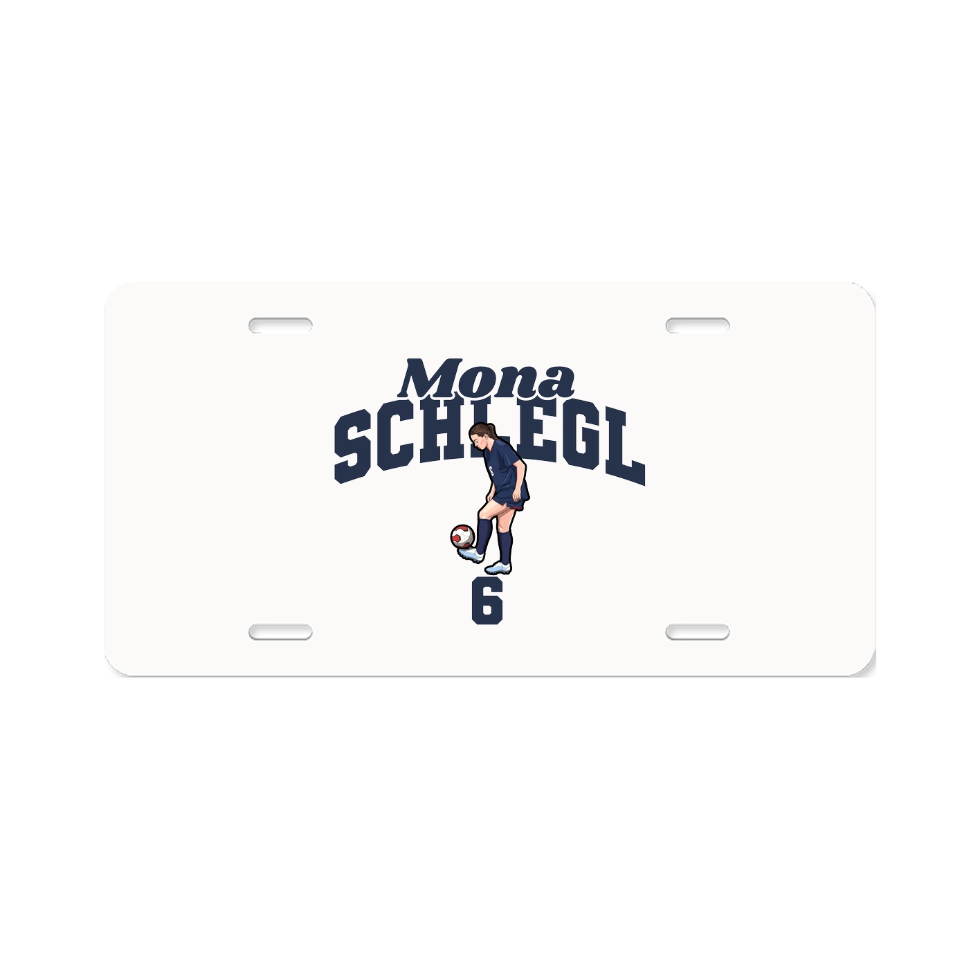 License Plate — Signature Arch in Classic