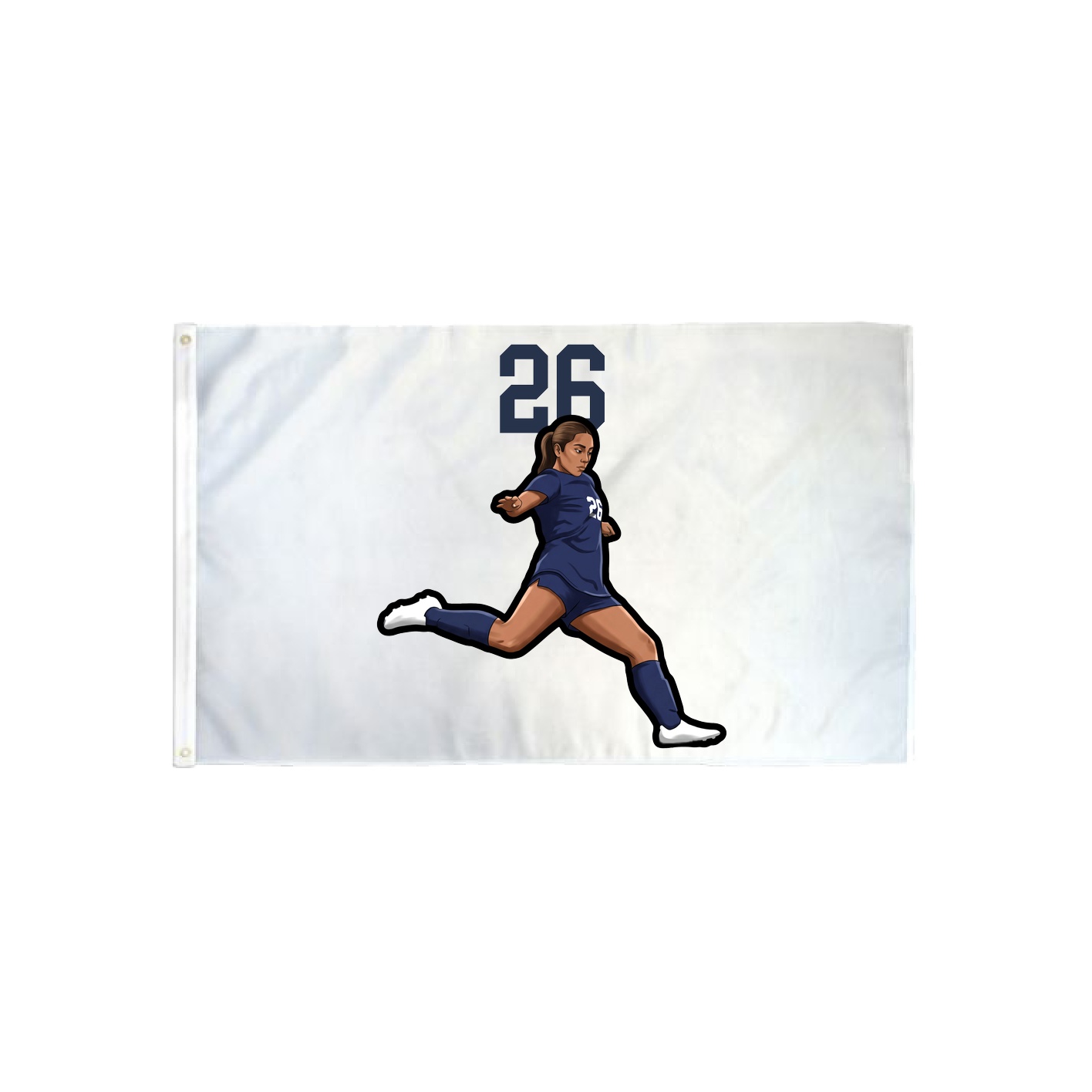 3x5 Flag — Number Top in Classic