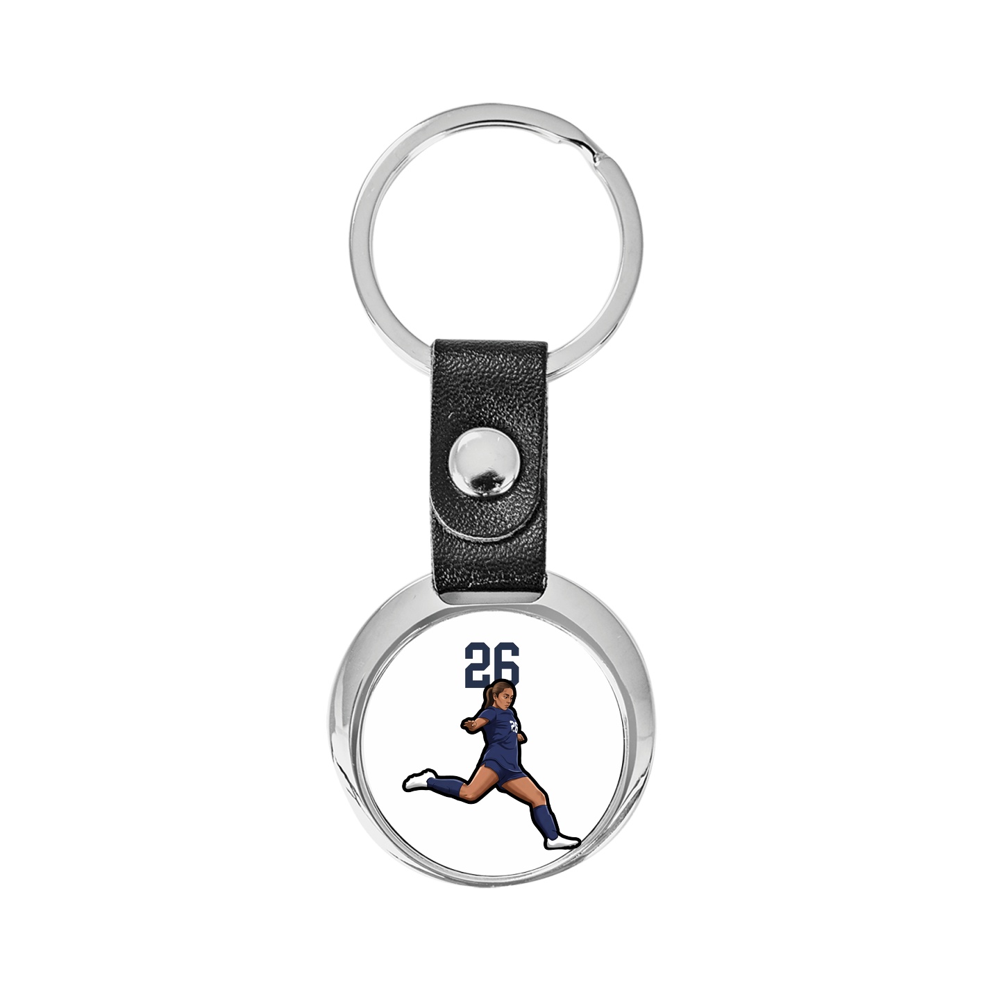 Key Chain — Number Top in Classic