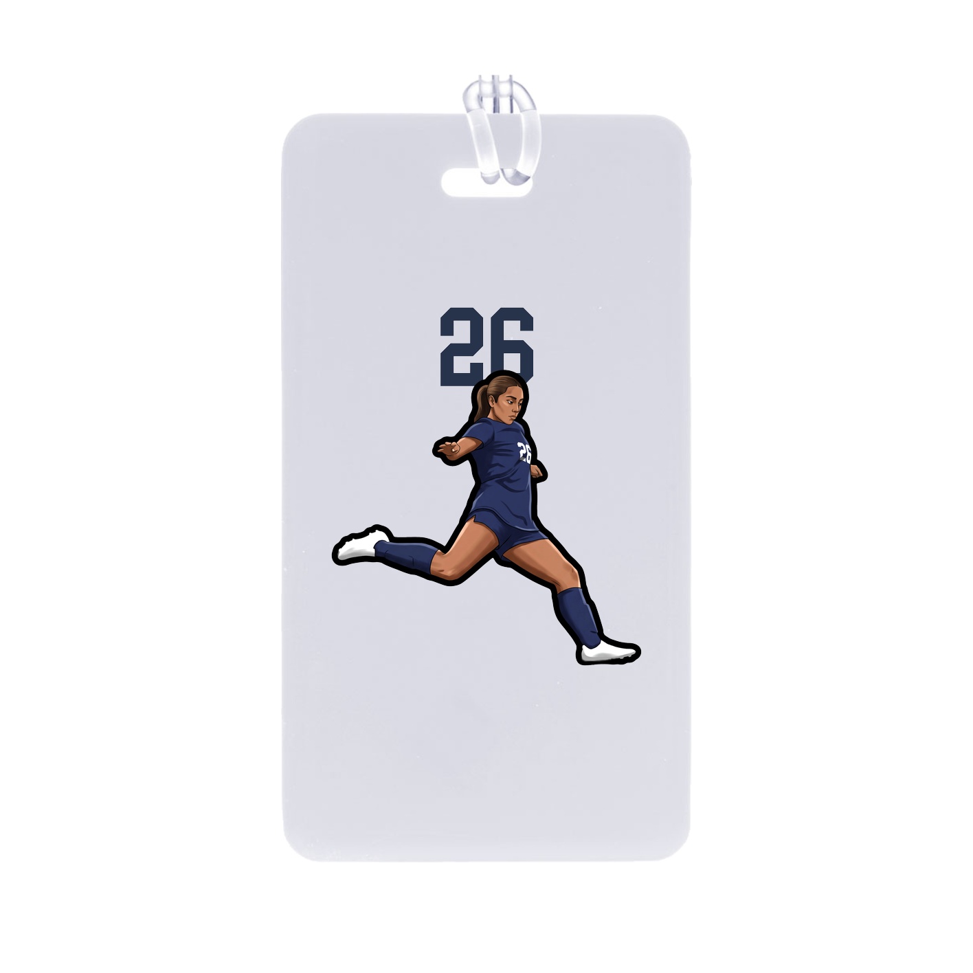 Bag Tag — Number Top in Classic