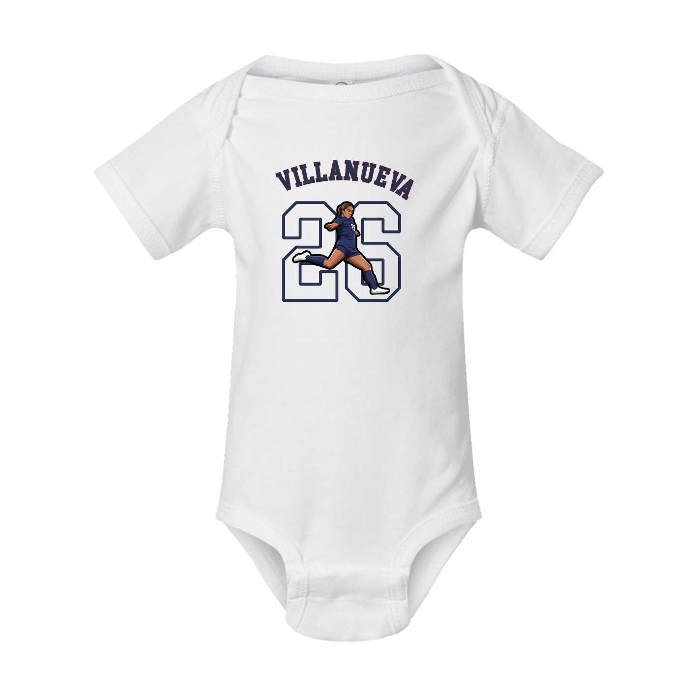 Baby Onesie — Shirsey Arch in White