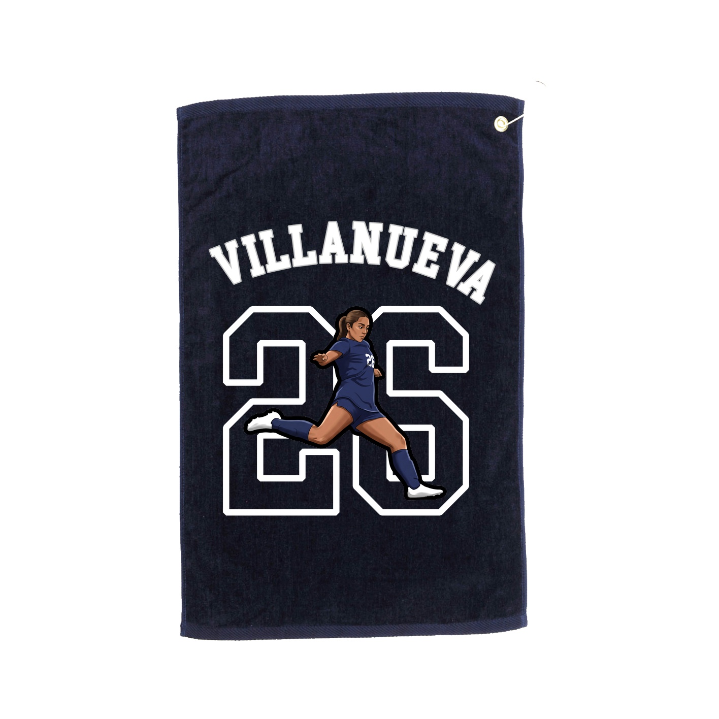 Golf Towel — Shirsey Arch in Navy