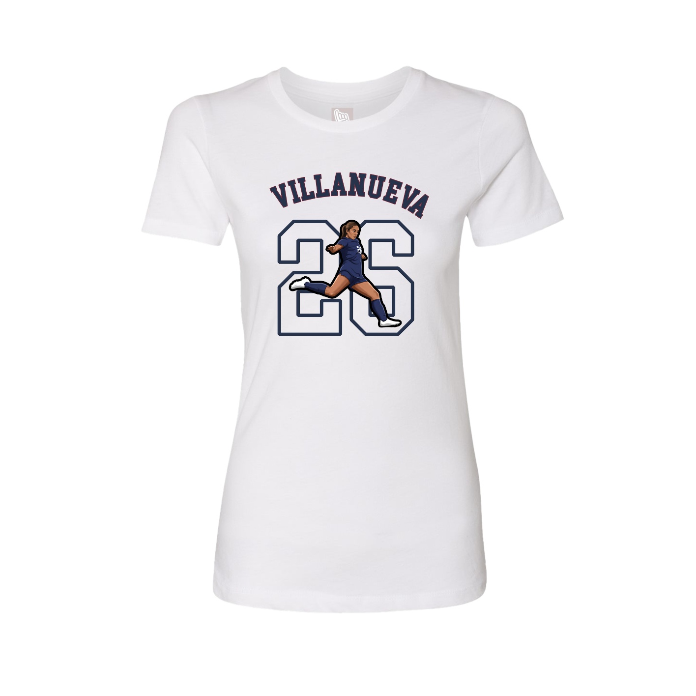 Womens Tee — Shirsey Arch in White