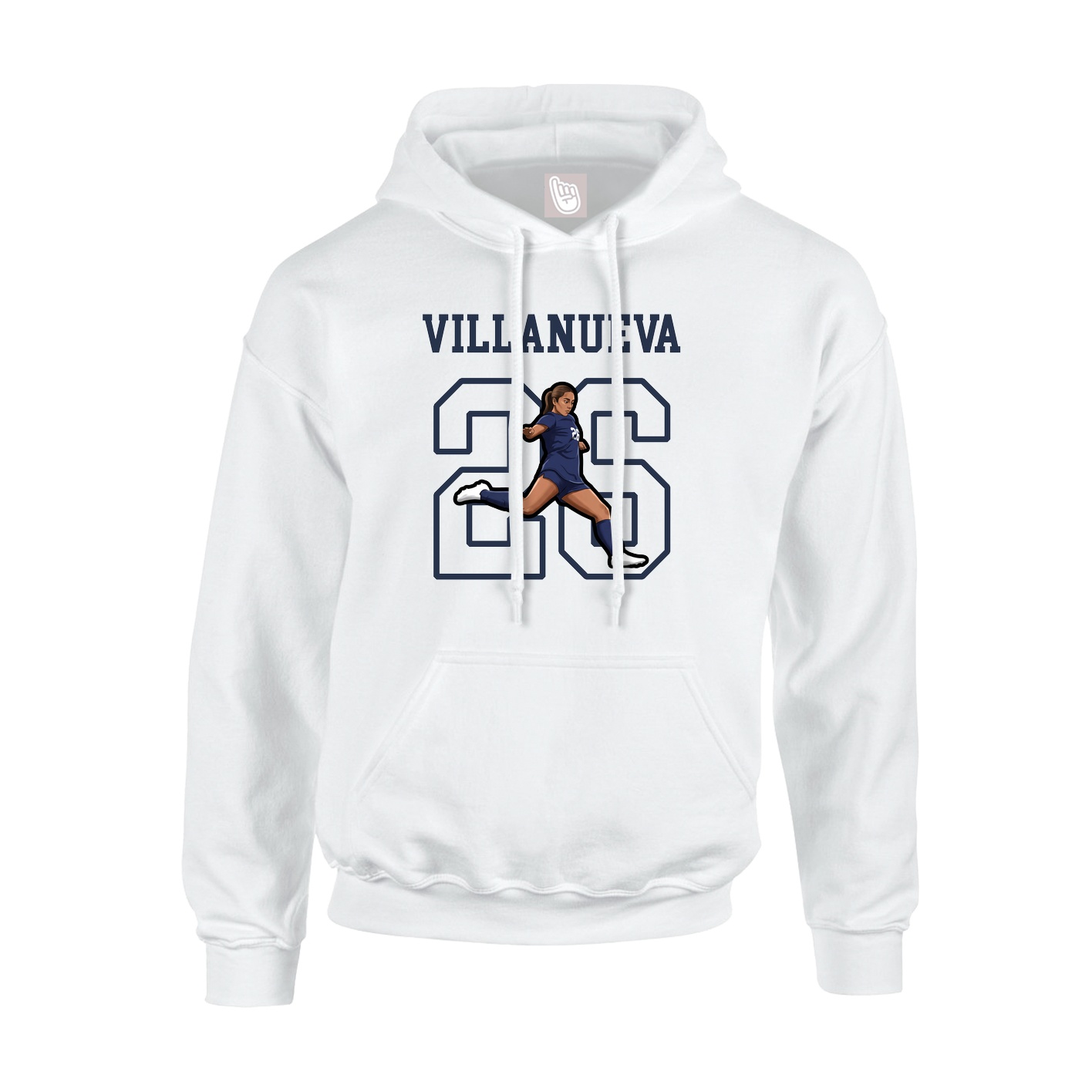 Youth Hoodie — Shirsey in White