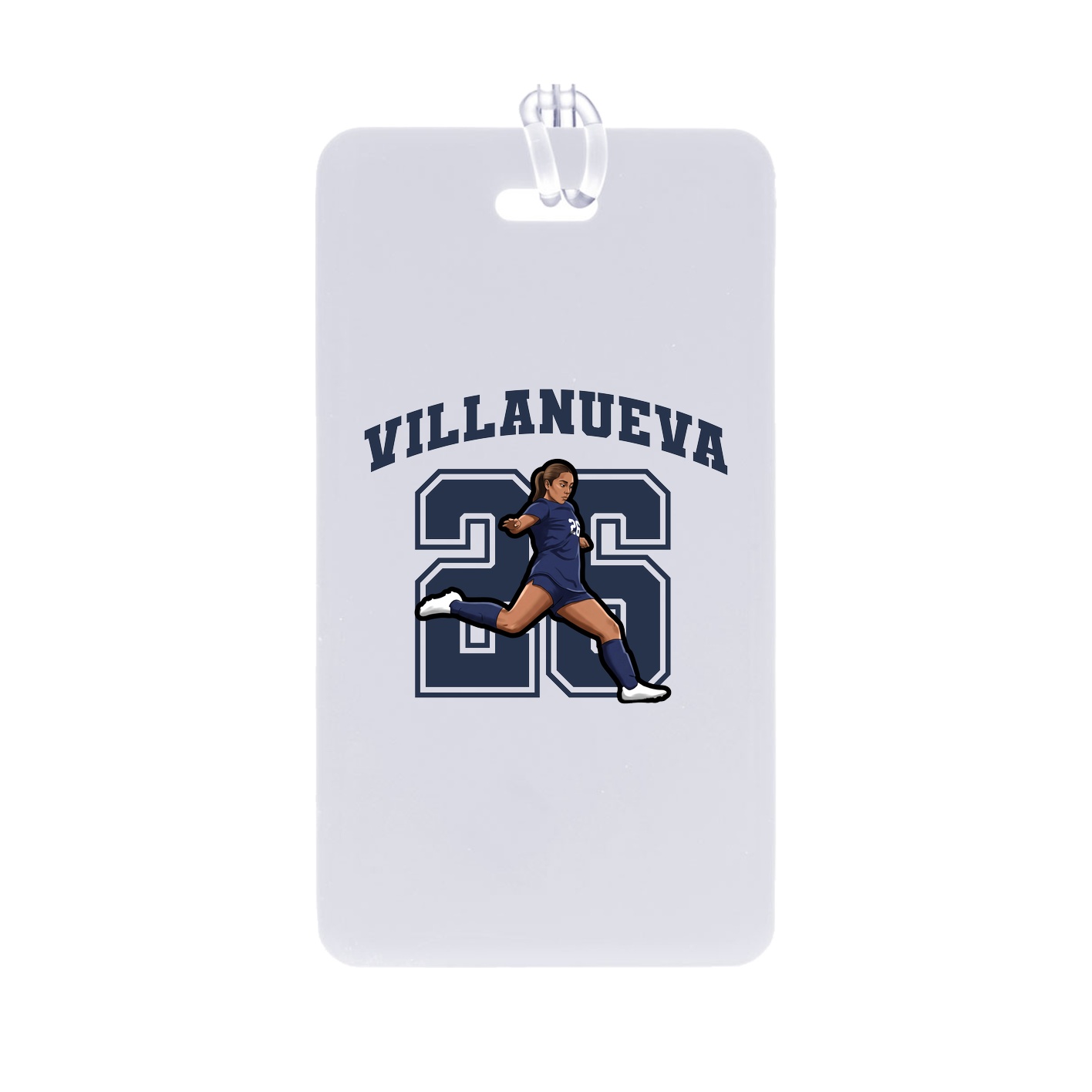 Bag Tag — Number in Classic