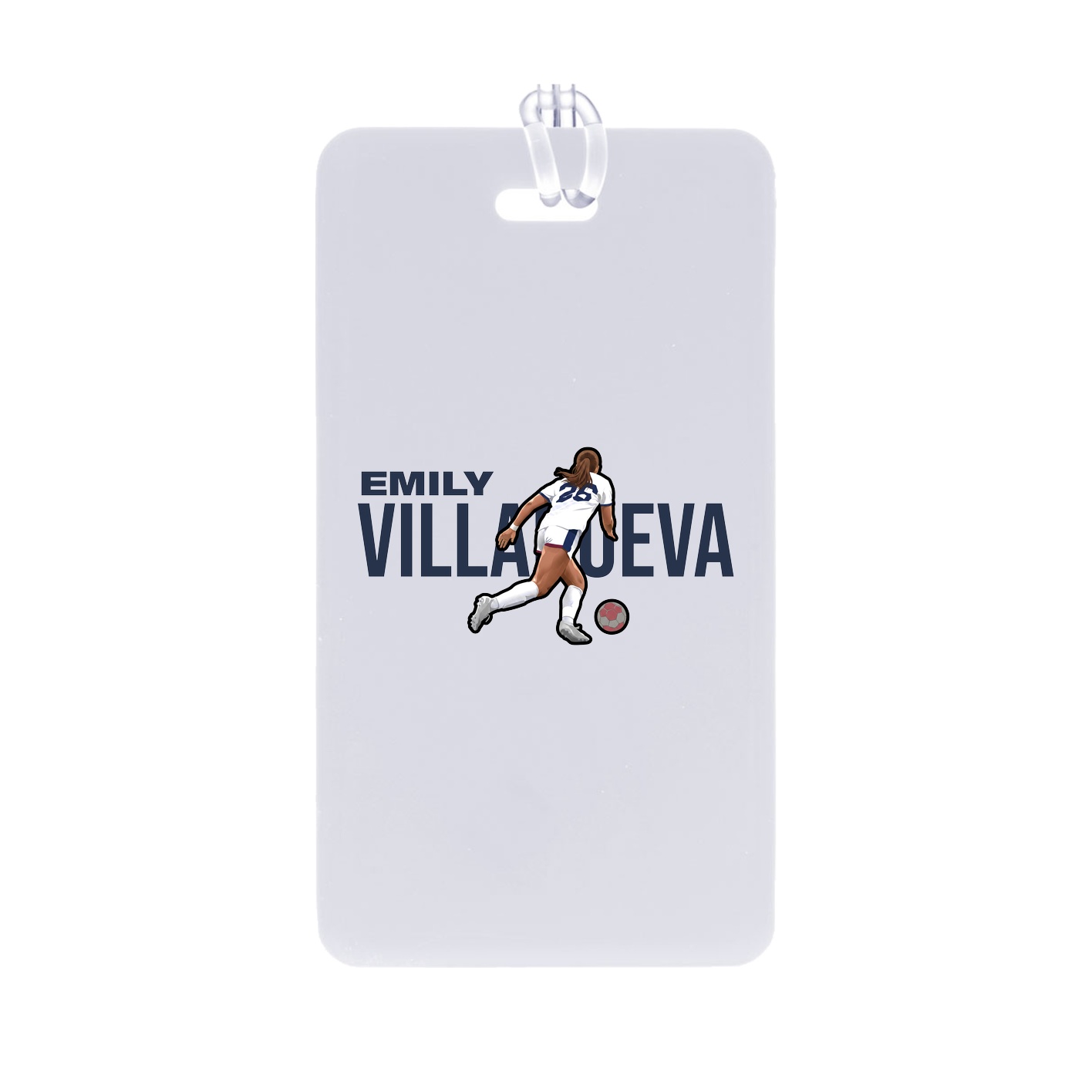 Bag Tag — Player Name in Classic