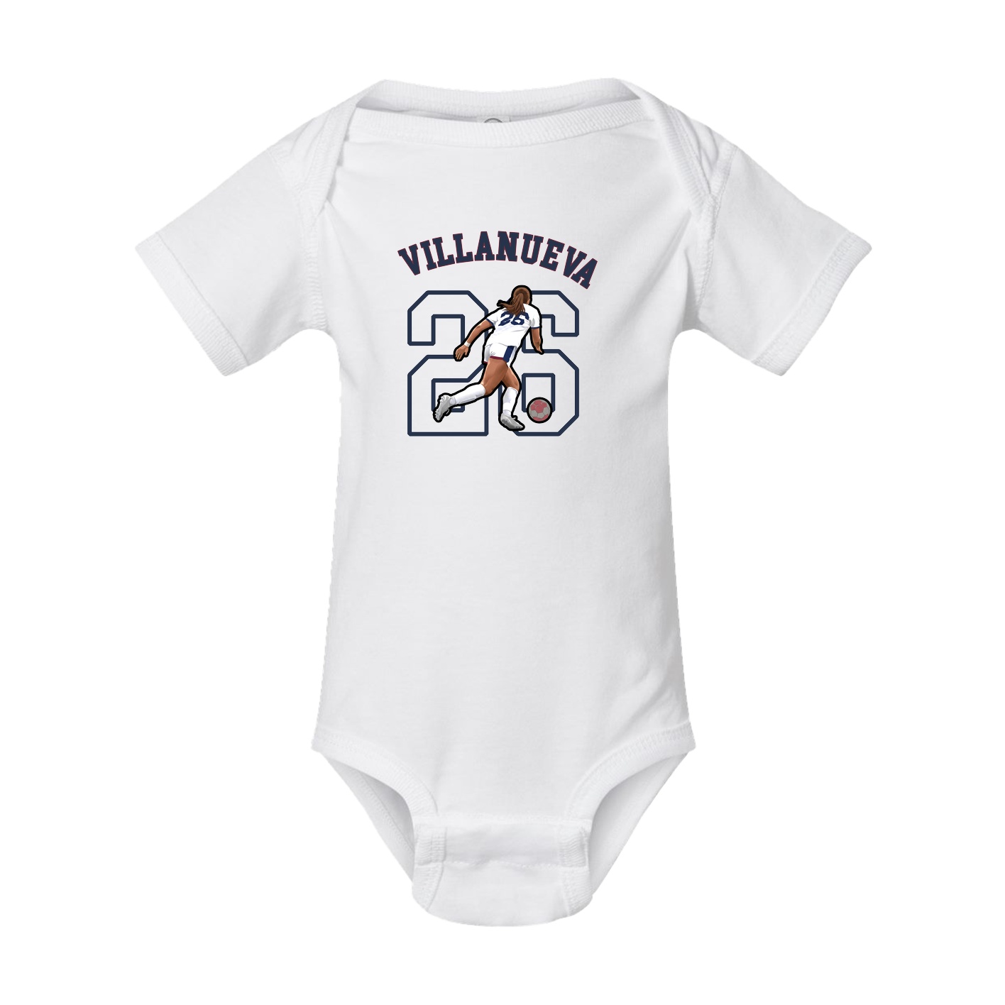 Baby Onesie — Shirsey Arch in White