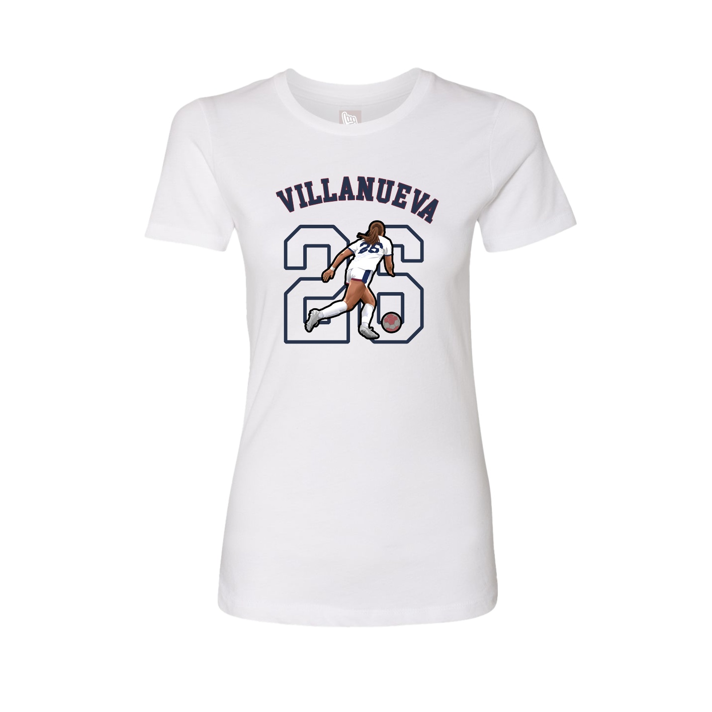Womens Tee — Shirsey Arch in White