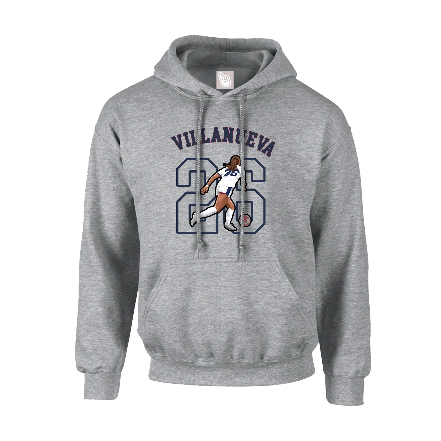 Youth Hoodie — Shirsey Arch in Grey