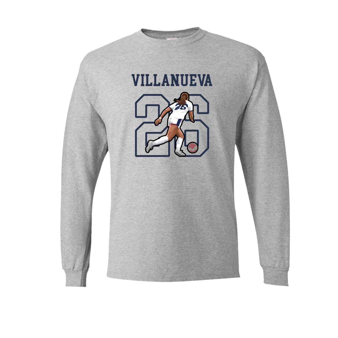 Long Sleeve Tee — Shirsey in Grey