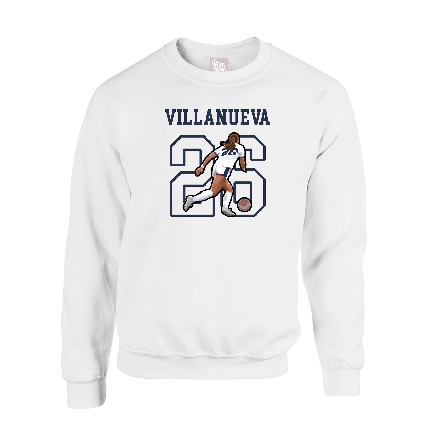 Fleece Crew — Shirsey in White
