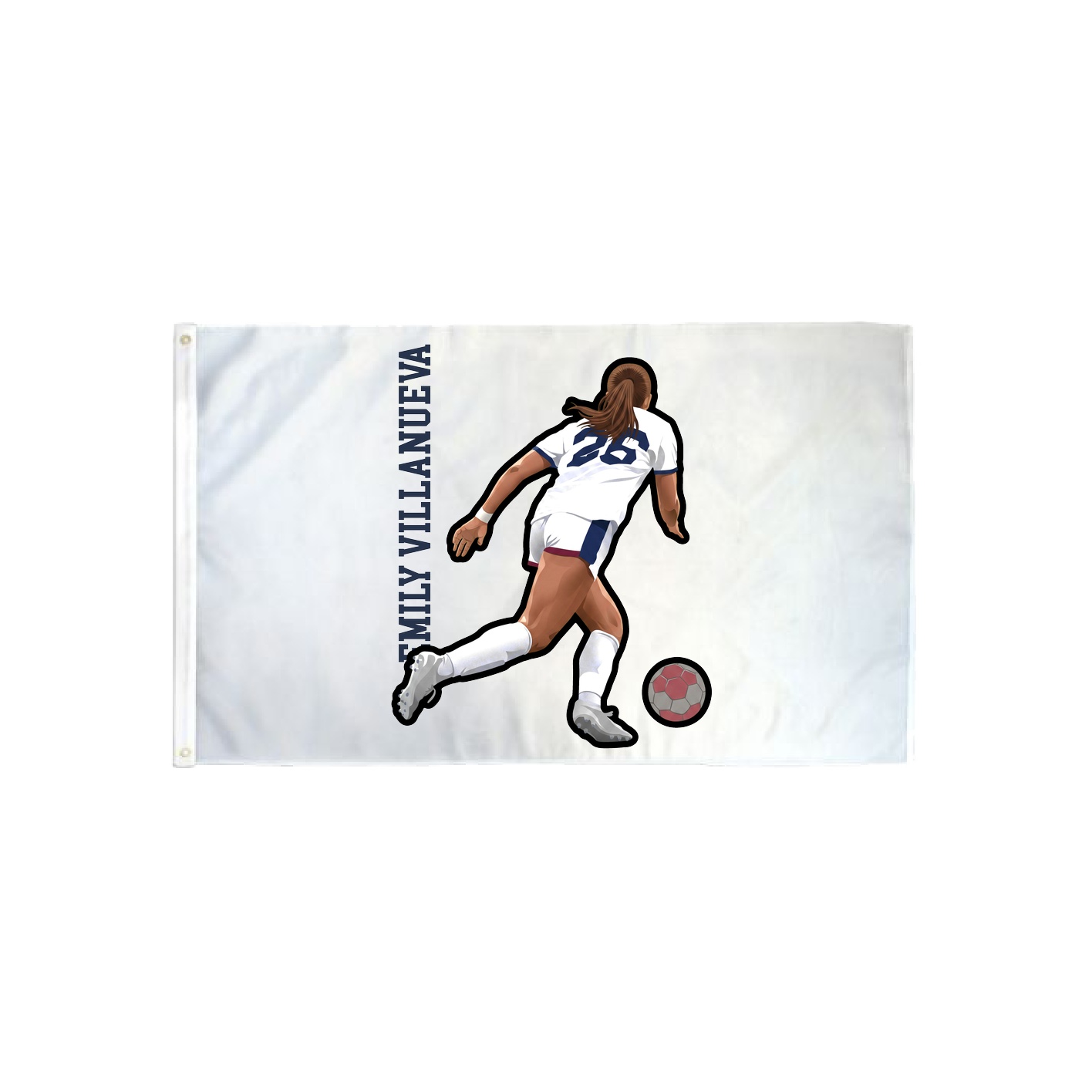 3x5 Flag — Name Vertical in Classic