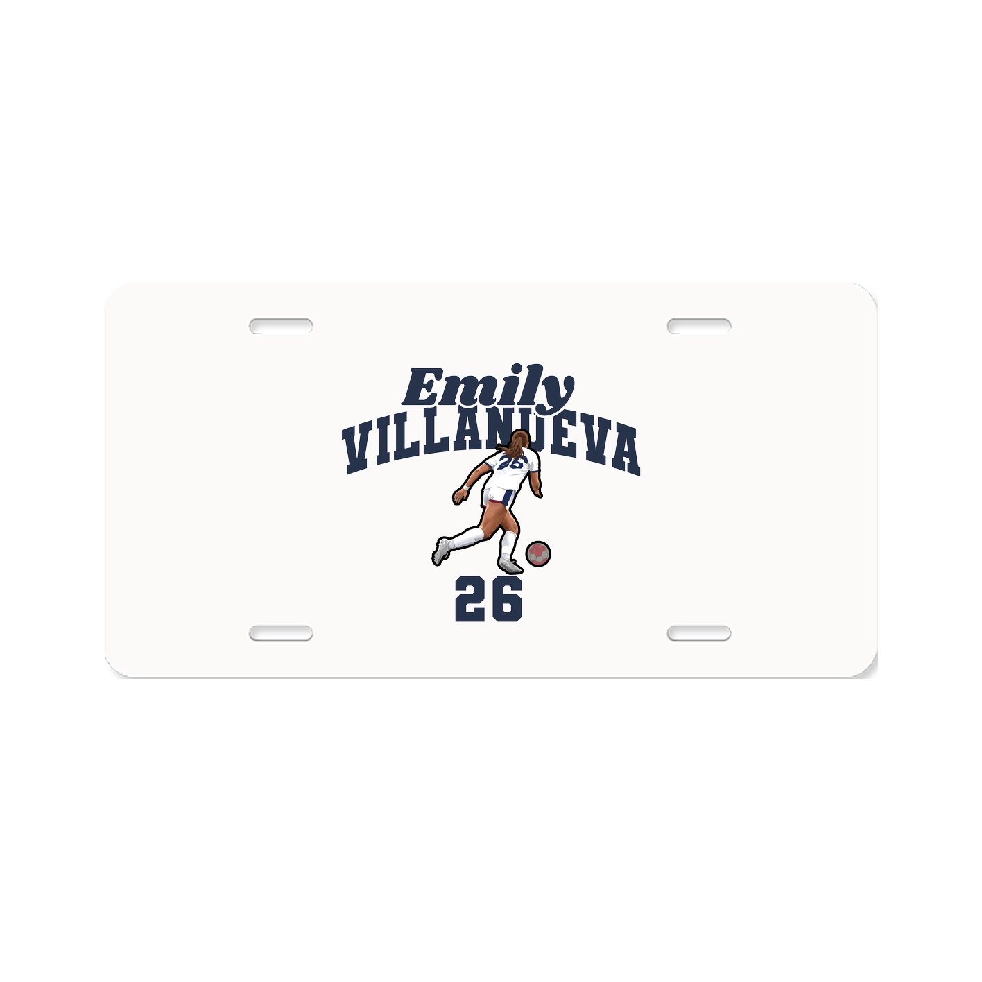License Plate — Signature Arch in Classic