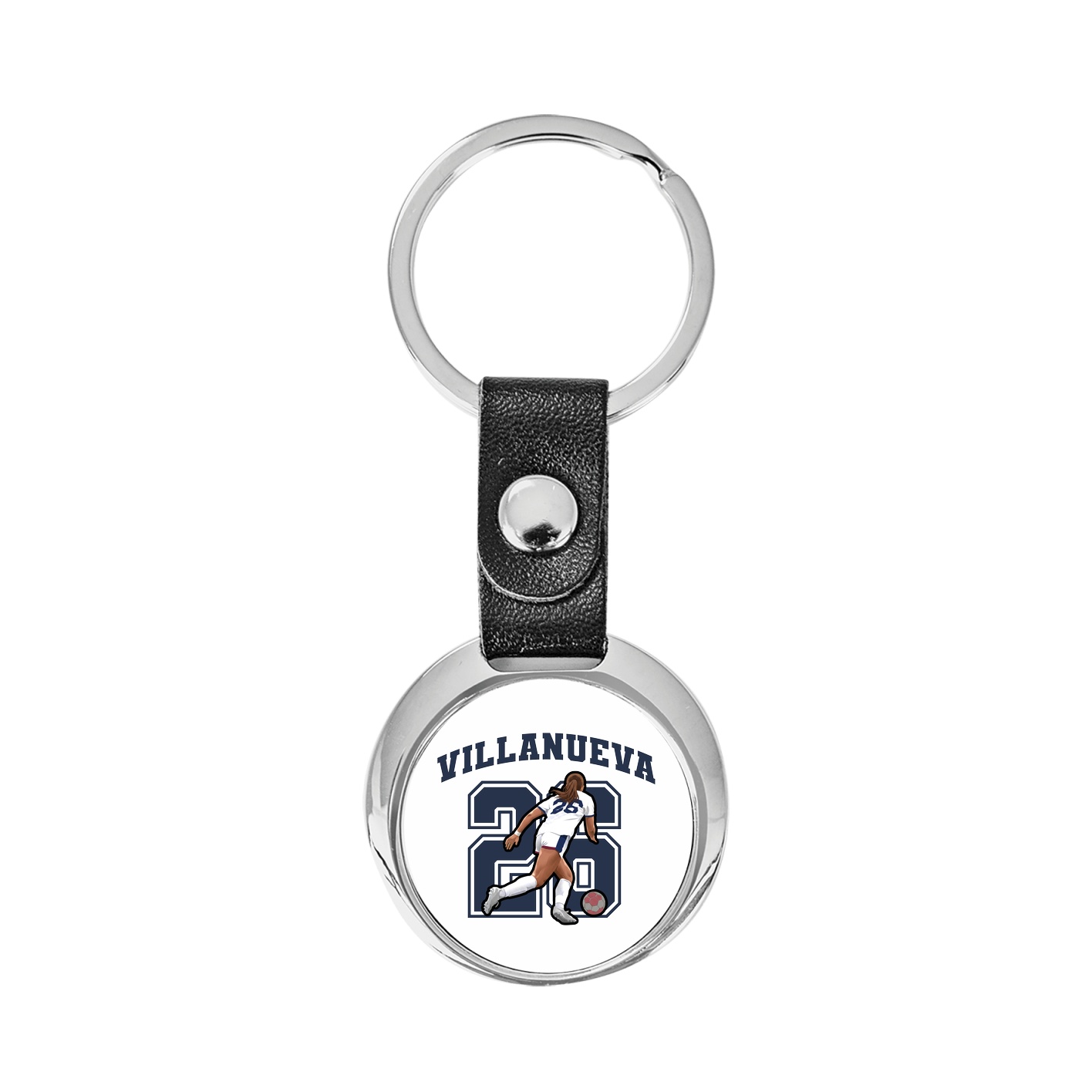 Key Chain — Number in Classic